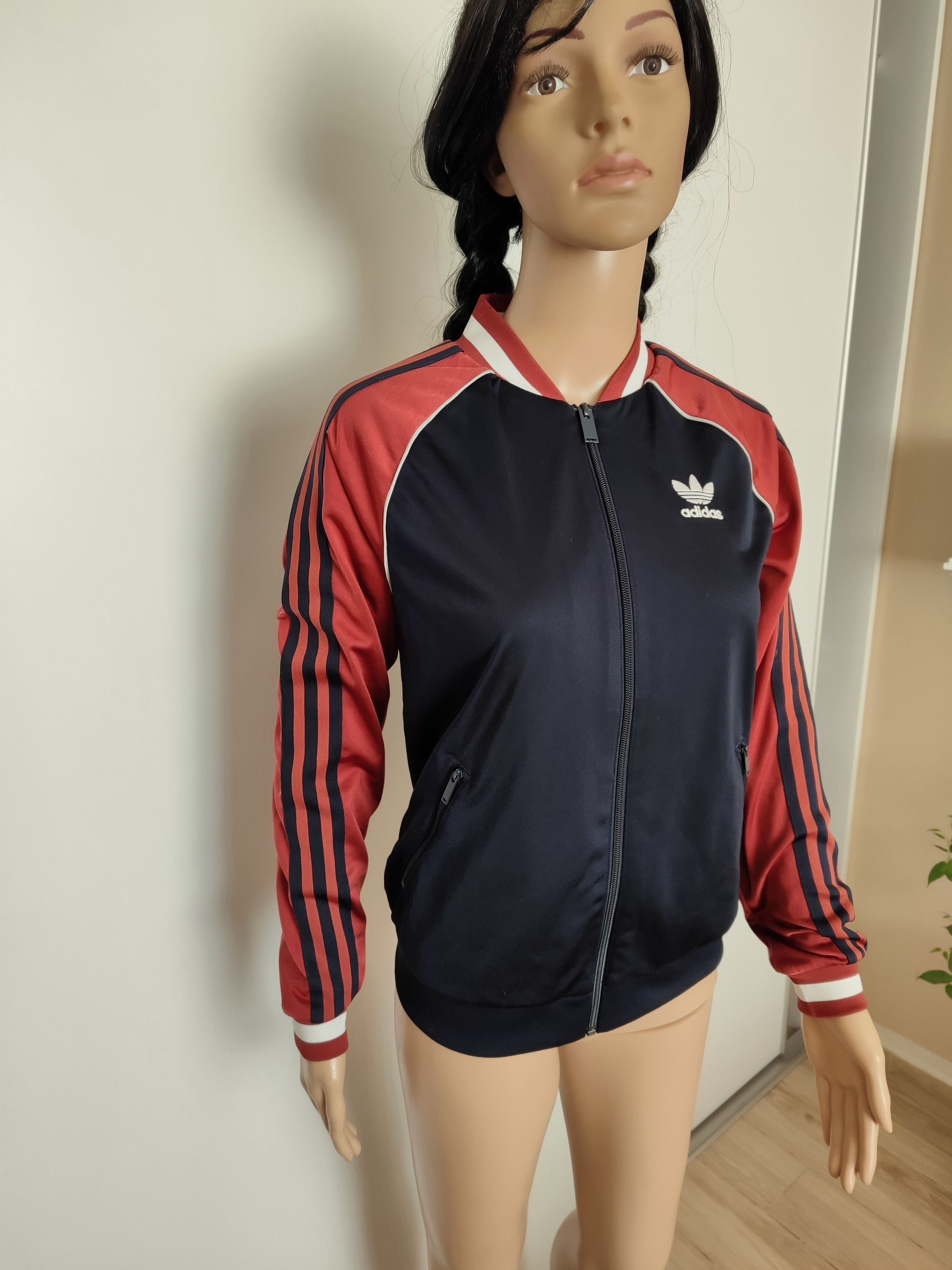 Adidas Adidas Originals Track Jacket – Retro Trefoil Logo Size S / US 4 / IT 40 - 6 Thumbnail