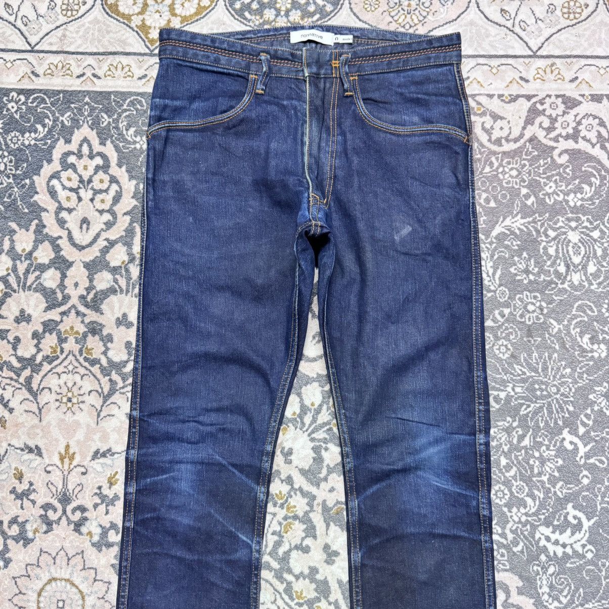 Number (N)ine Nonnative Honeycomb Distressed Denim Skinny Jeans Size US 30 / EU 46 - 4 Thumbnail