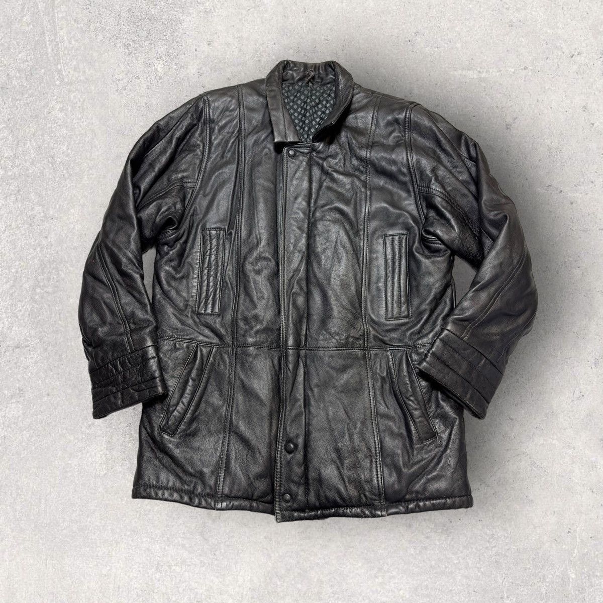 Vintage Vintage leather jacket Size US M / EU 48-50 / 2 - 1 Thumbnail