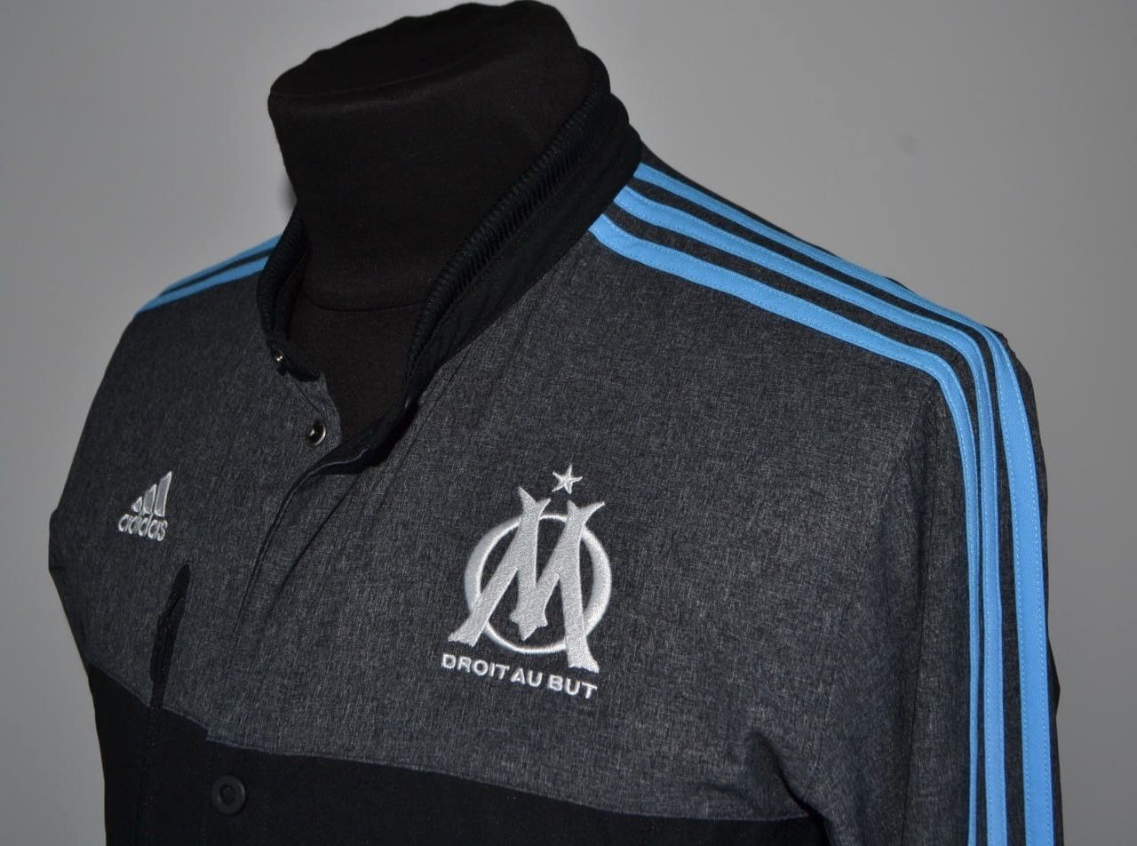 Adidas ADIDAS ANTHEM OLYMPIQUE MARSEILLE DROIT AU BUT TRACK JACKET Size US S / EU 44-46 / 1 - 3 Thumbnail
