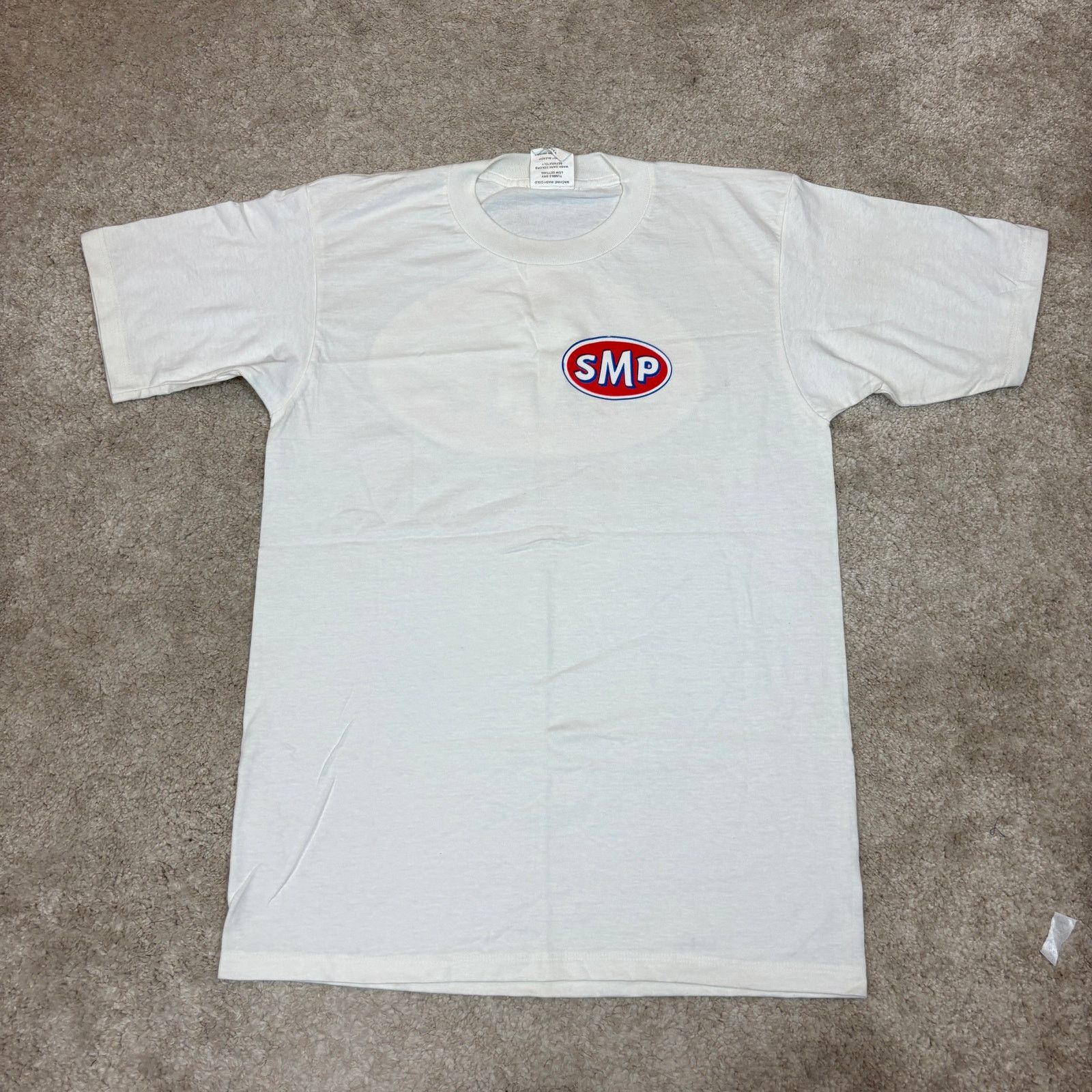 Vintage Vintage 90s SMP Skateboarding STP Parody Logo T Shirt Medium Size US M / EU 48-50 / 2 - 2 Thumbnail