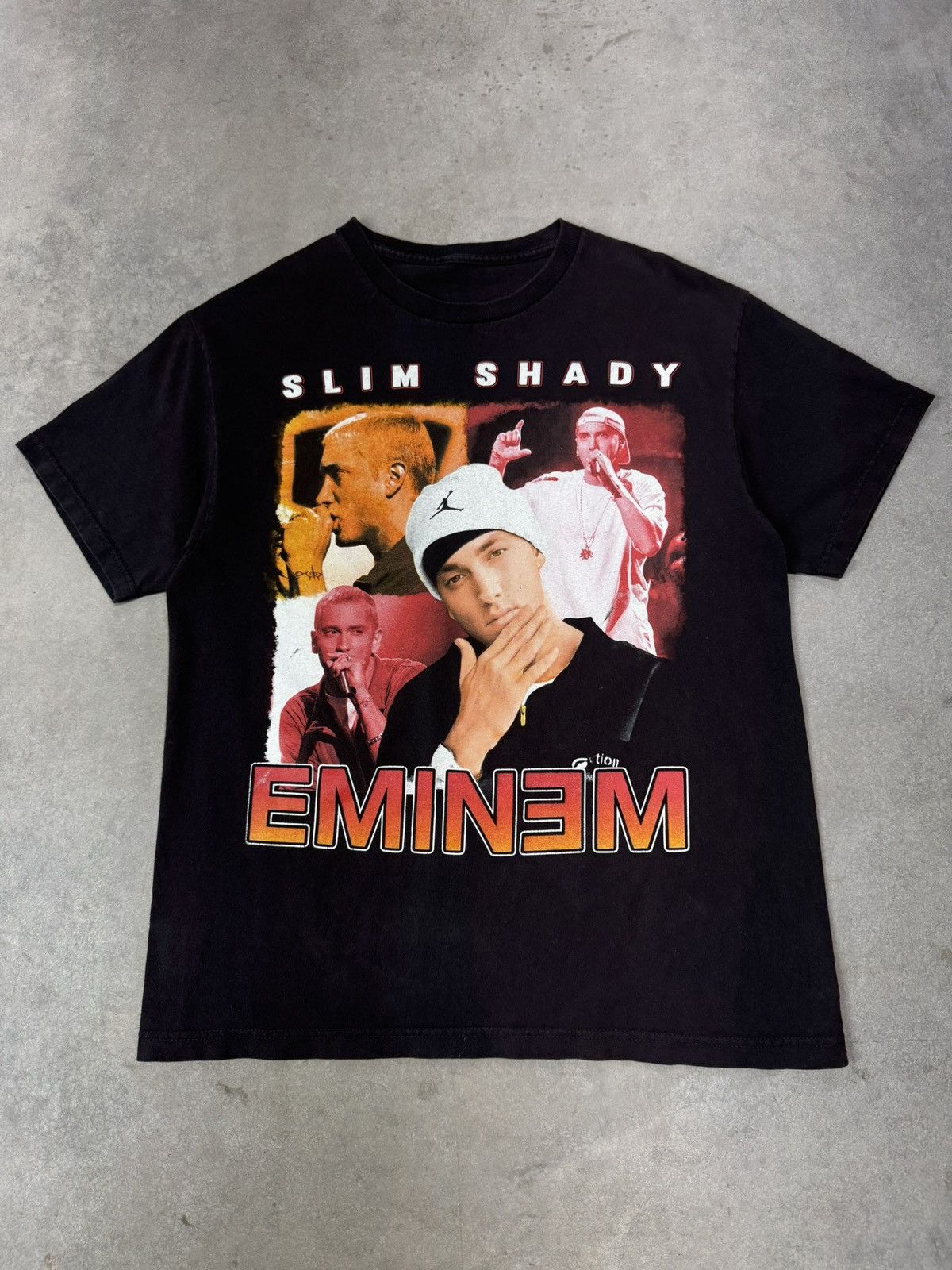 Eminem Vintage Style Eminem Rap Tee Large Black Size US L / EU 52-54 / 3 - 1 Thumbnail