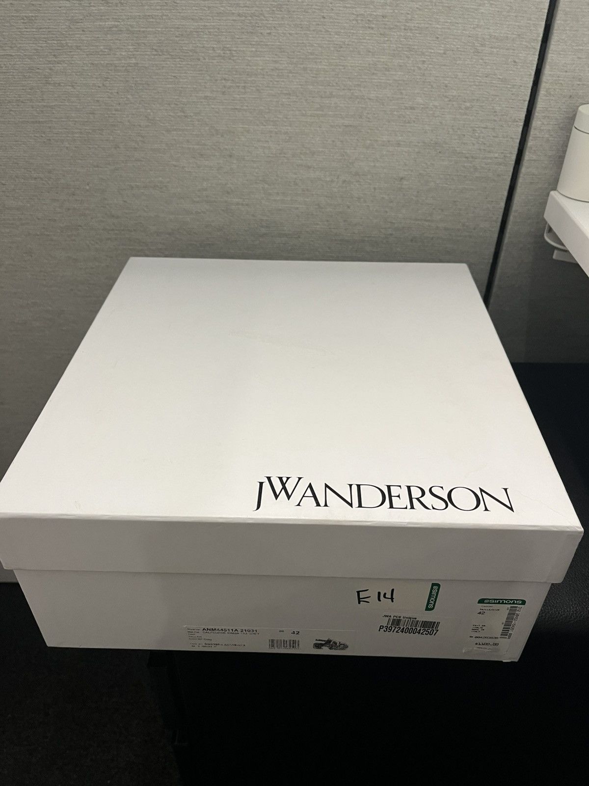 JW Anderson JW Anderson Fisherman Suede Platform Grey Sandals Sz 42 NEW Size US 9 / EU 42 - 14 Thumbnail
