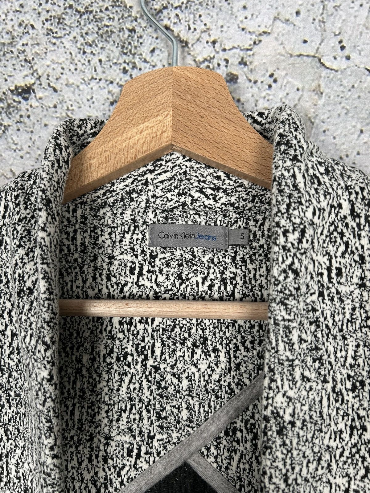 Designer Vintage Calvin Klein Jeans Sweater Coat Avant Garde Premium Size S / US 4 / IT 40 - 3 Thumbnail