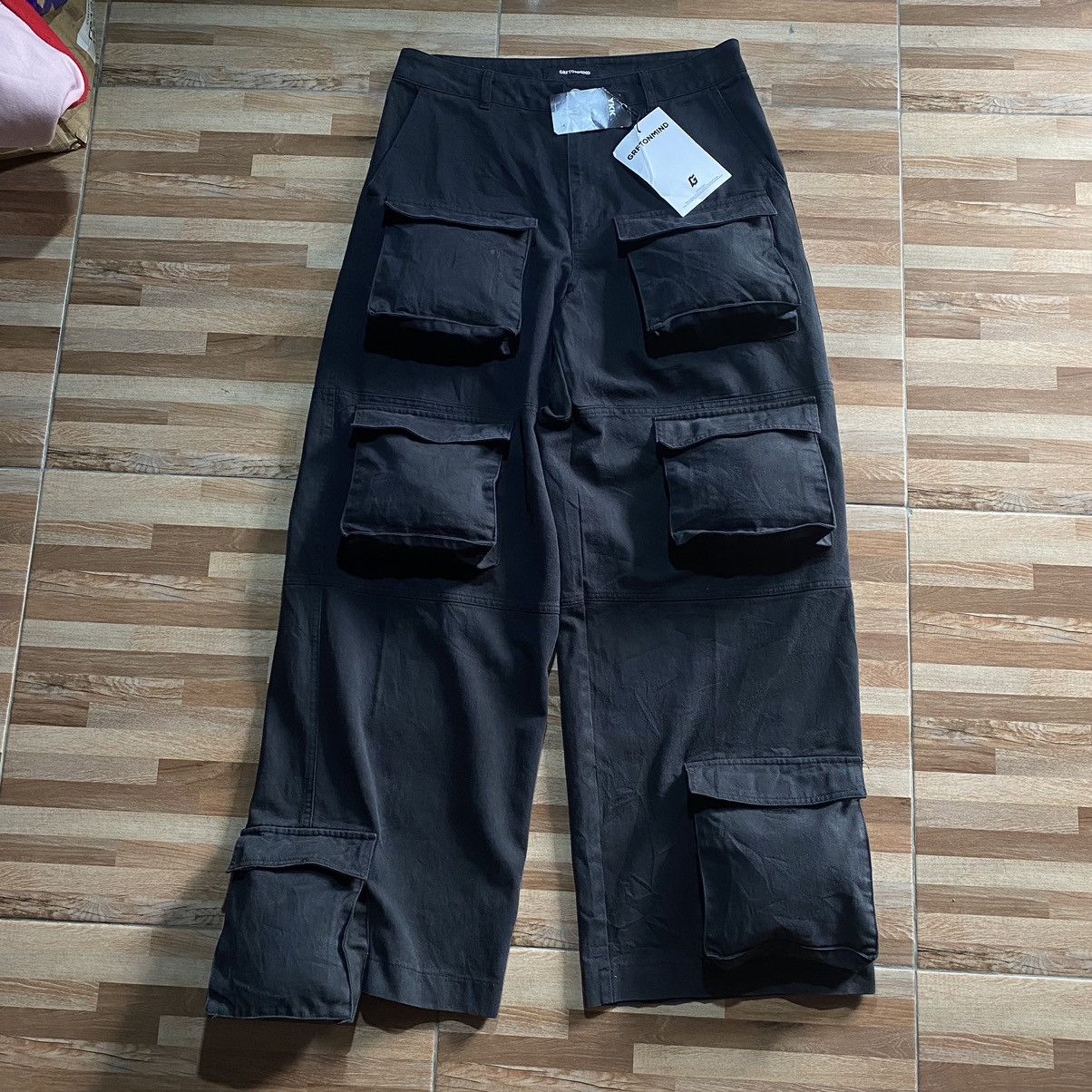 If Six Was Nine GRFTNMIND 10Pocket Oversized Pants Black Size US 32 / EU 48 - 1 Thumbnail