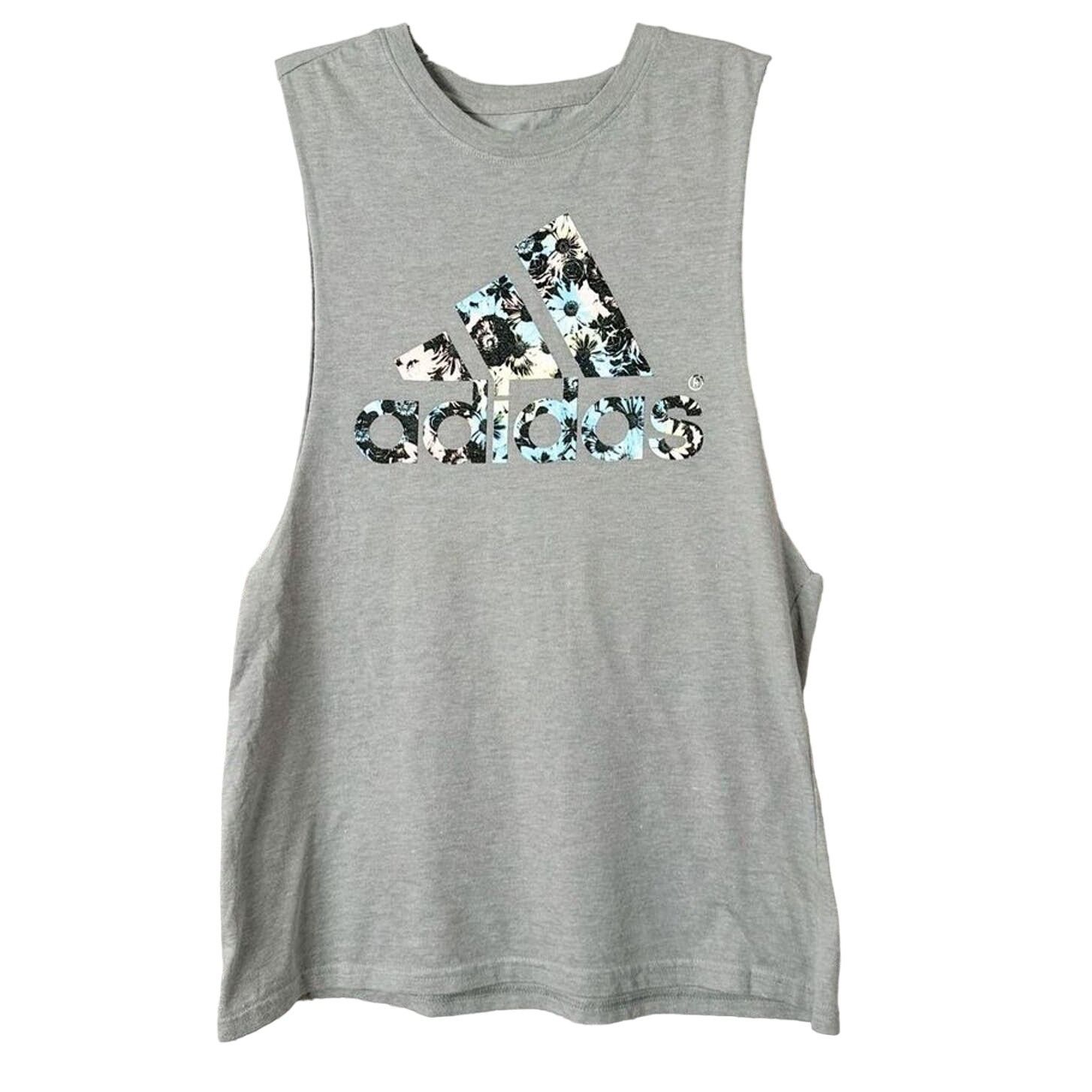 Adidas Adidas The Got-To Performance Tee Climalite Tank Gray Small Size S / US 4 / IT 40 - 1 Thumbnail