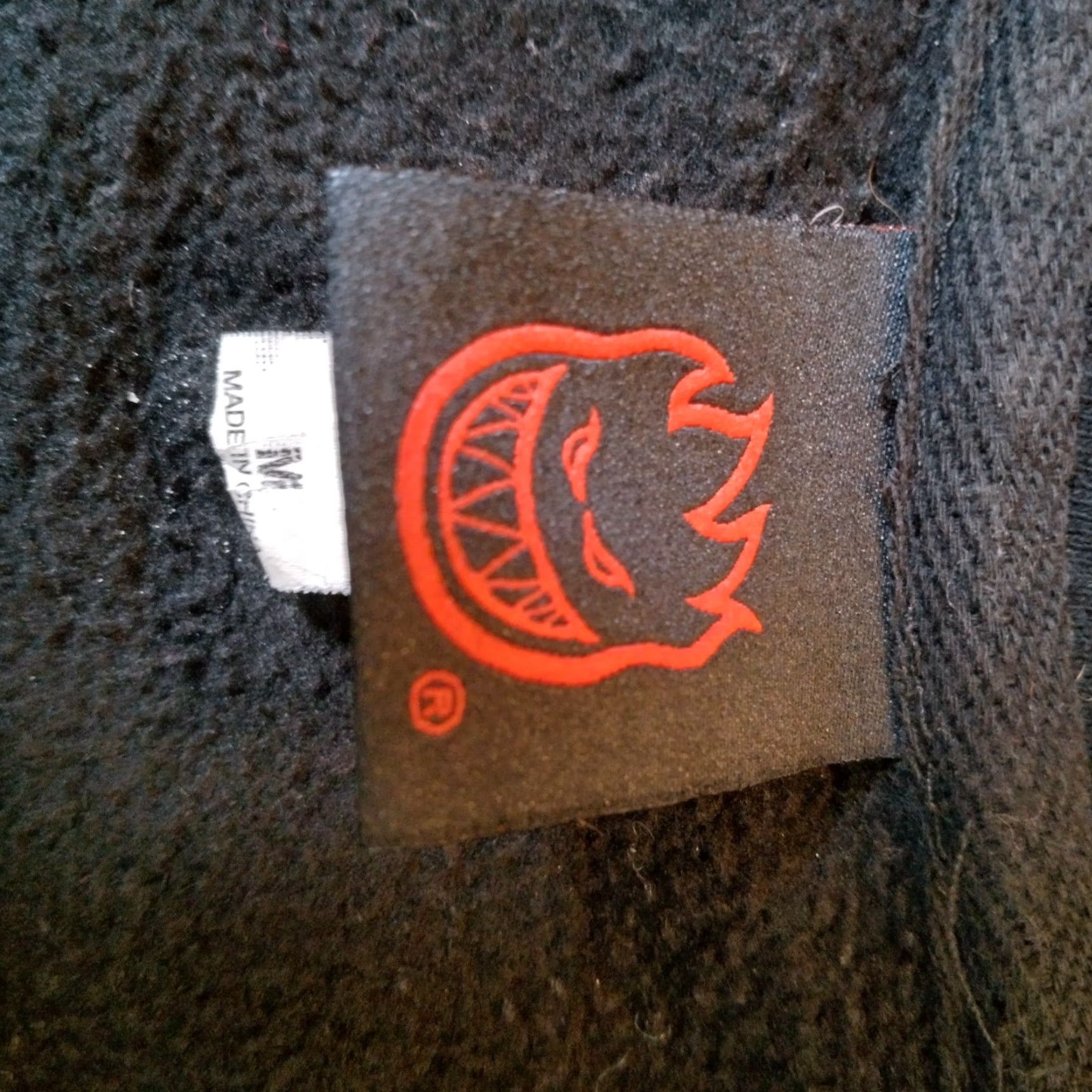 Spitfire VINTAGE Spitfire Hooded Sweatshirt Medium Black Hoodie Skater Surf Surfer Pullover Knit Cotton Blend Regular Men Graphic Size US M / EU 48-50 / 2 - 7 Thumbnail