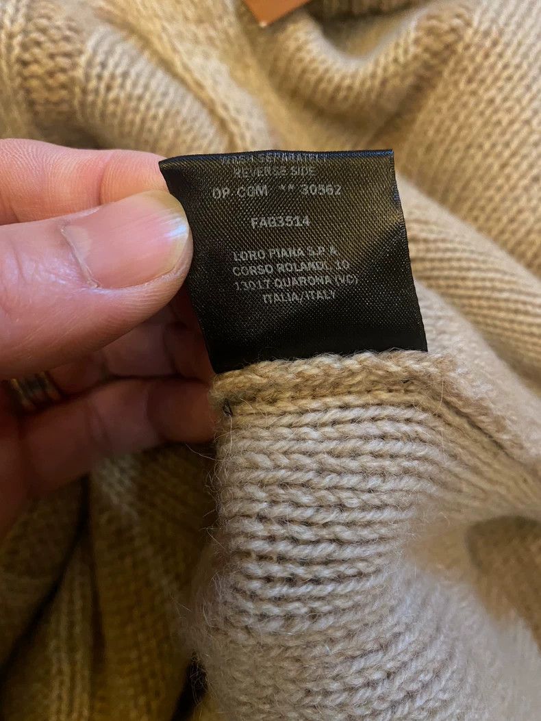 Loro Piana LORO PIANA Baby Camel sweater Size US L / EU 52-54 / 3 - 7 Thumbnail