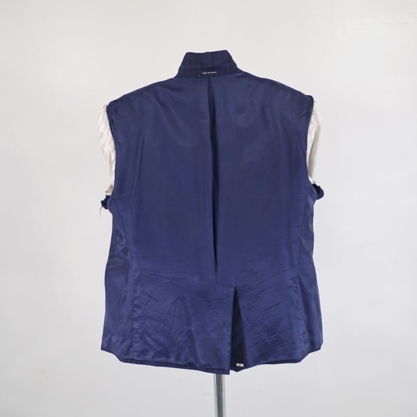 Loro Piana Loro Piana Cremieux Super 130S Wool Denver CT Blue Striped S Size 44S - 13 Thumbnail