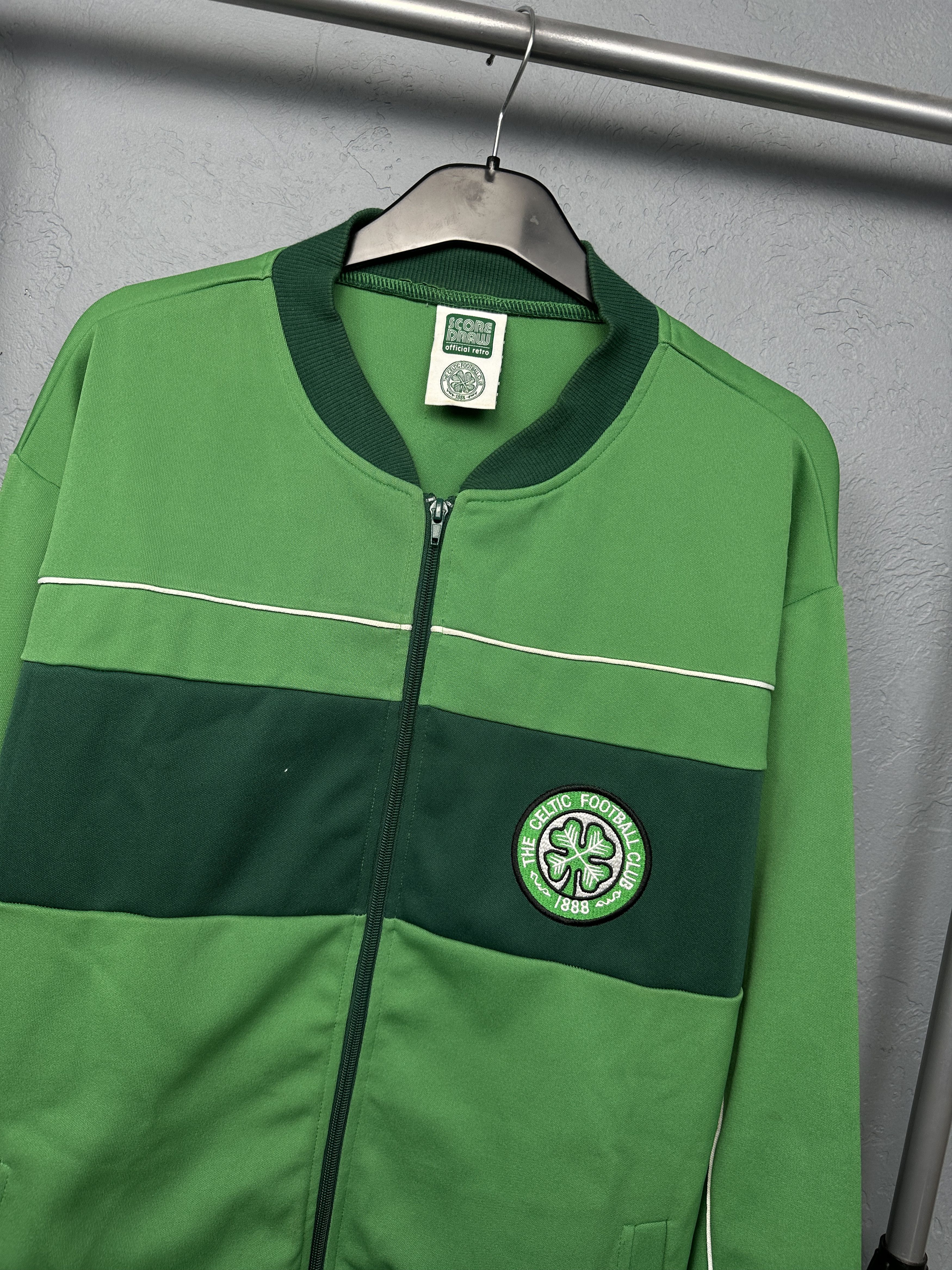 Other Celtic FC Score Draw Mens Track Top Jacket Size US XXL / EU 58 / 5 - 2 Thumbnail