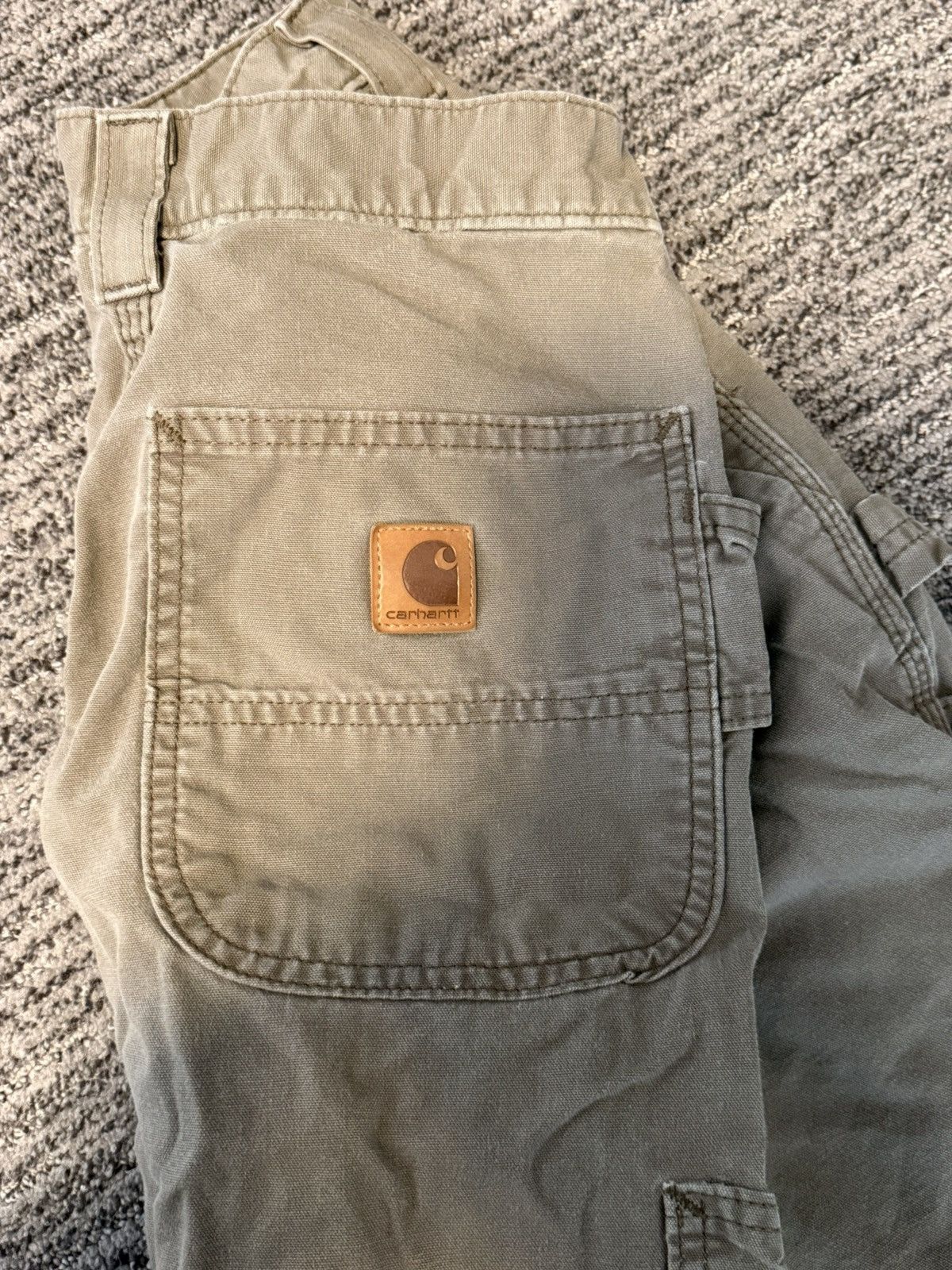 Carhartt Carrhart pants wore twice Size US 31 - 1 Thumbnail