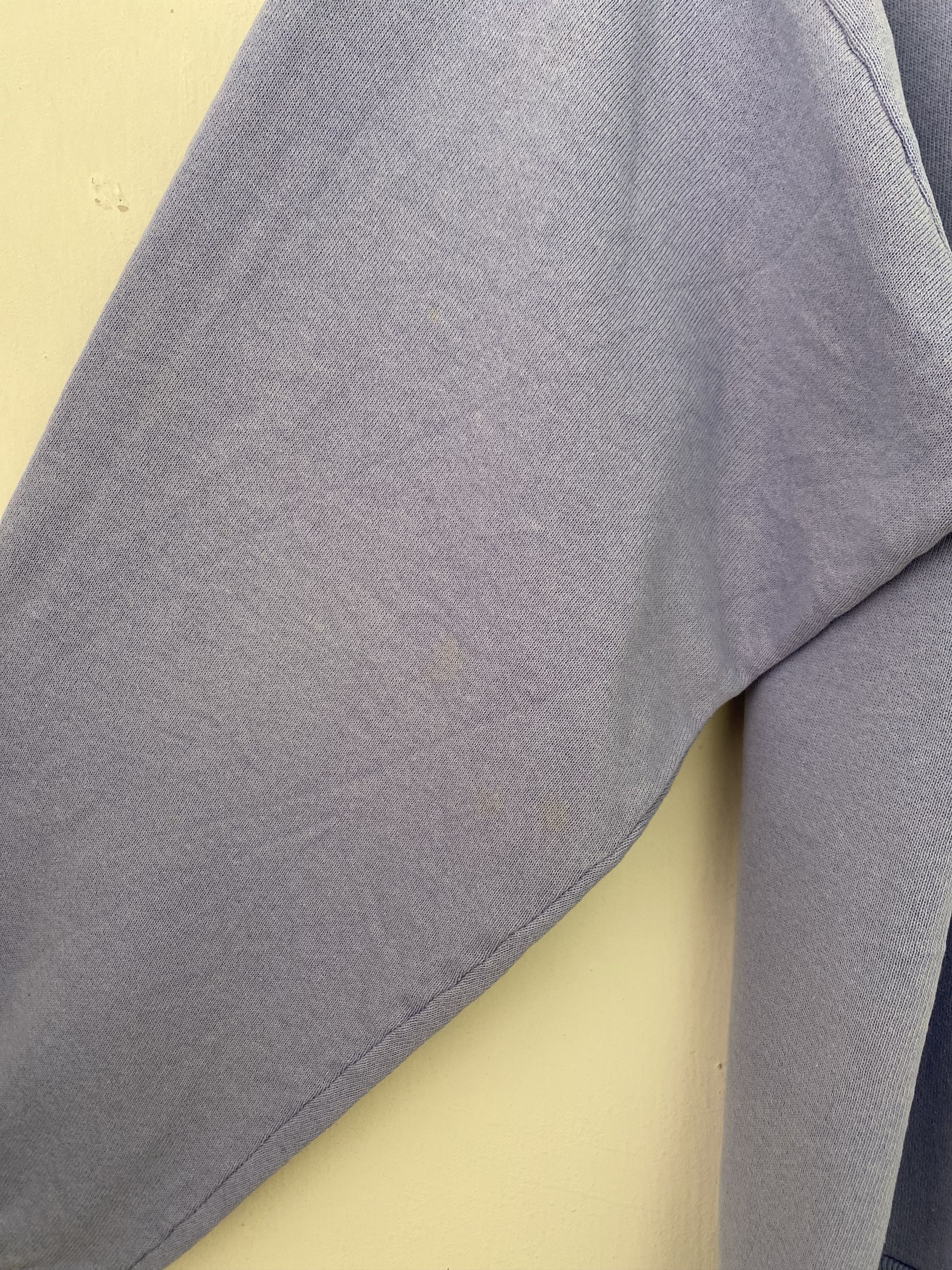 Vintage Vintage 90s Top Stich Sweatshirt Purple Collarneck L Size Size US L / EU 52-54 / 3 - 8 Thumbnail