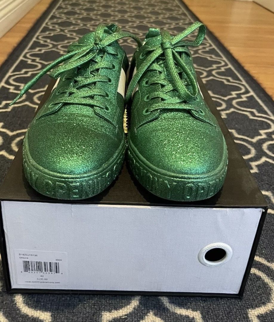 Opening Ceremony Opening ceremony glitter sneakers green white size 42 Size US 9 / EU 42 - 2 Thumbnail