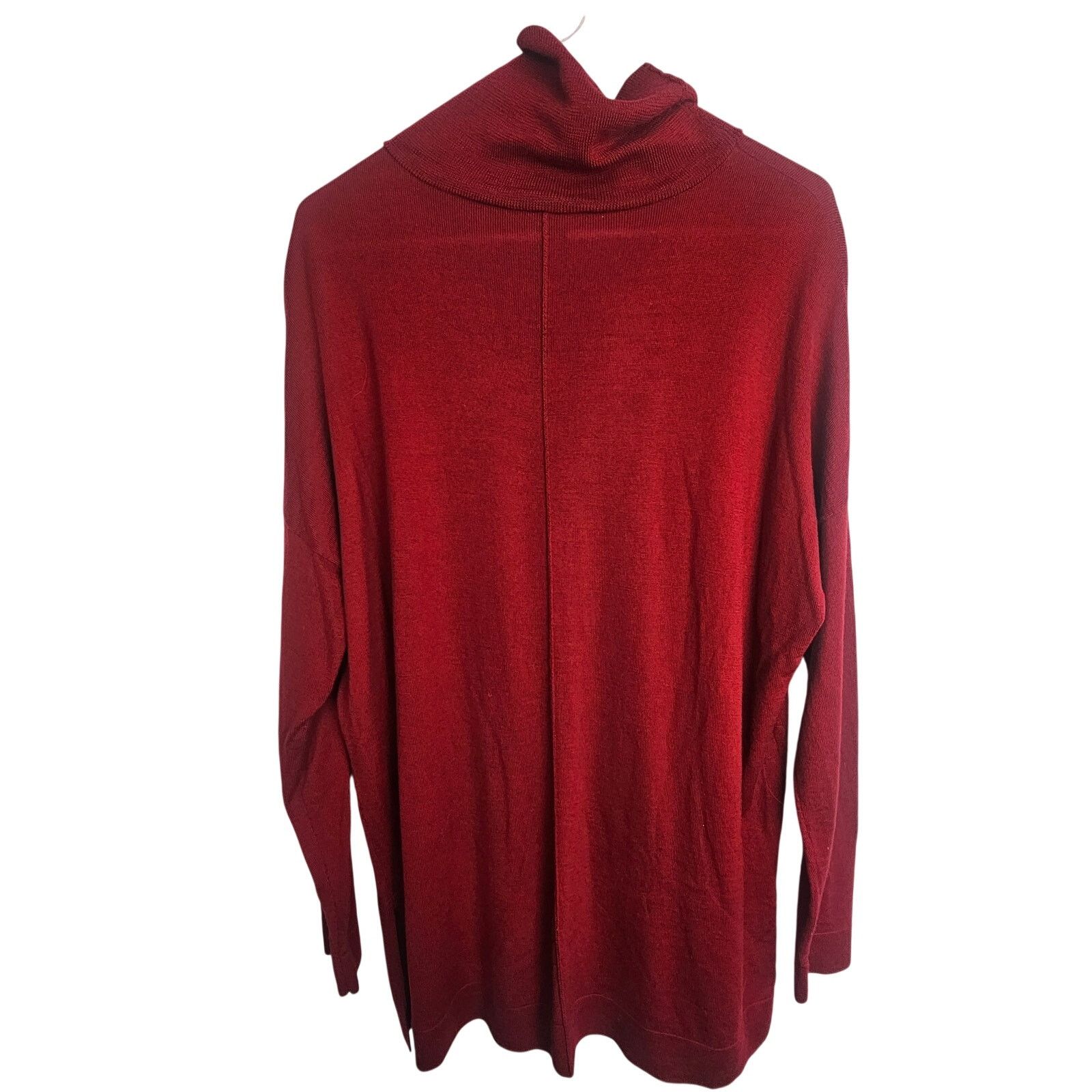 Eileen Fisher Eileen Fisher Womens 100% Merino Wool Turtleneck Sweater M Size M / US 6-8 / IT 42-44 - 8 Thumbnail