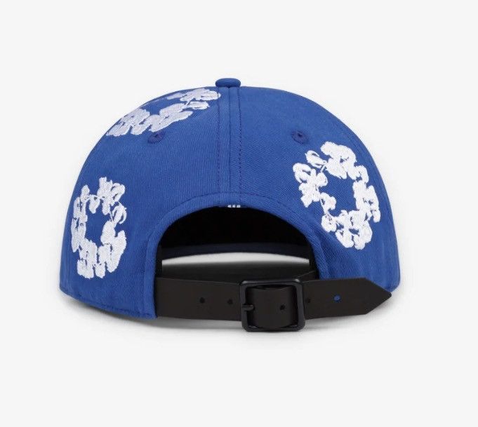 DENIM TEARS Denim Tears The Cotton Wreath Cap Blue Size ONE SIZE - 2 Thumbnail