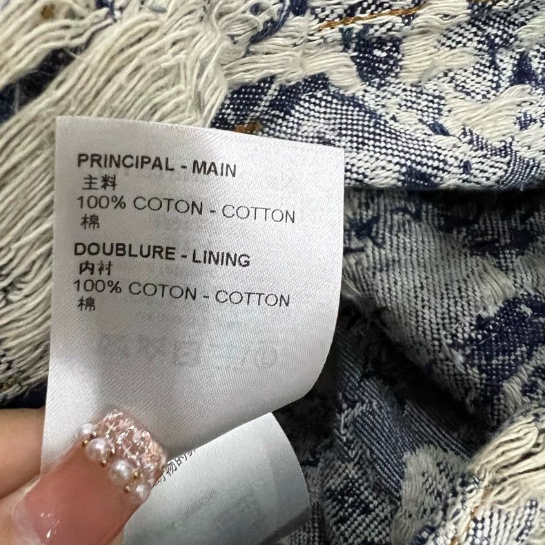 Louis Vuitton Louis Vuitton Tie-dyed floral embroidered shorts 2501-Nexta Size US 31 - 5 Thumbnail