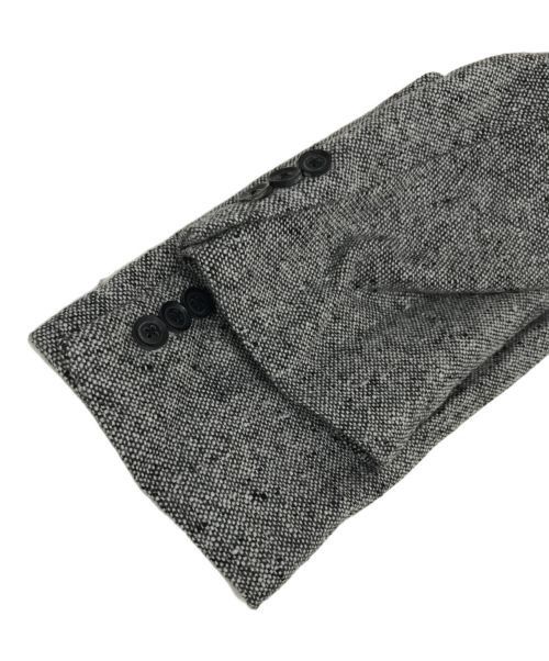 Yohji Yamamoto Yohji Yamamoto pour homme 14AW tweed loofah collar jacket Size US L / EU 52-54 / 3 - 4 Thumbnail