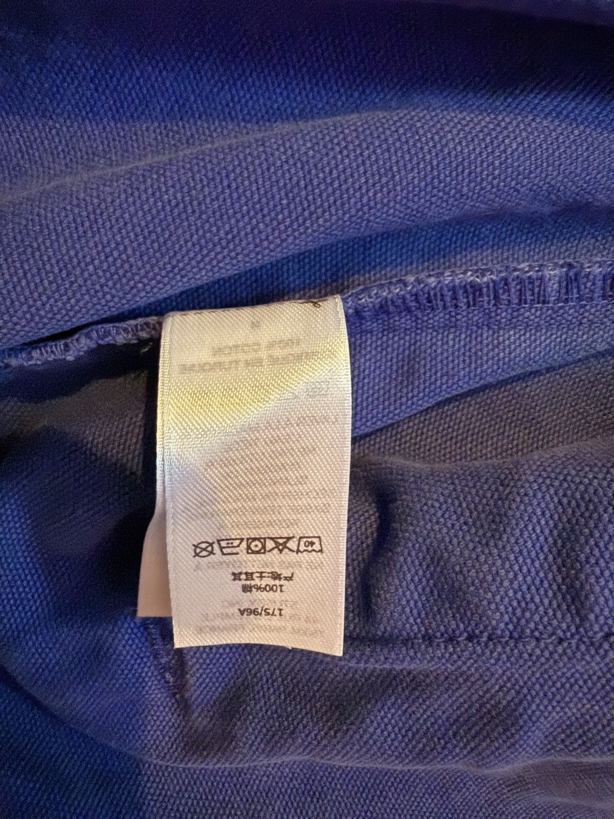 Stussy STUSSY garment co authentic workgear zip up denim hoodie Size US M / EU 48-50 / 2 - 7 Thumbnail