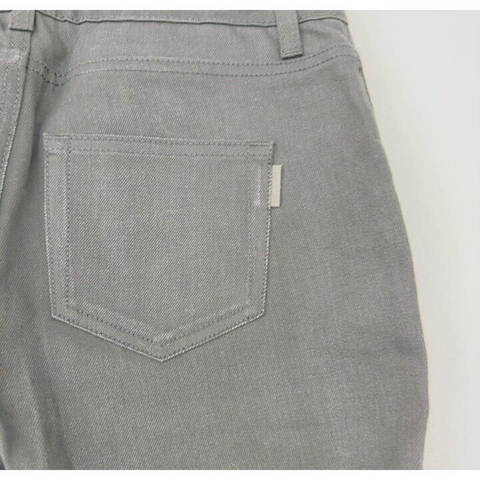 Saint Laurent Paris Saint Laurent Boot Cut Cropped Denim Jeans 28 Size 28" / US 6 / IT 42 - 3 Thumbnail
