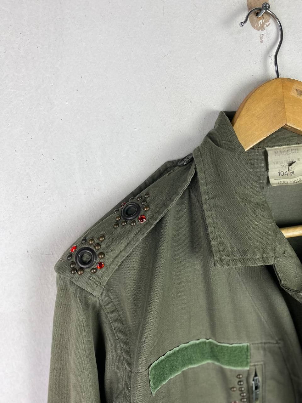 Vintage vintage france military custom university of dallas jacket Size US M / EU 48-50 / 2 - 4 Thumbnail
