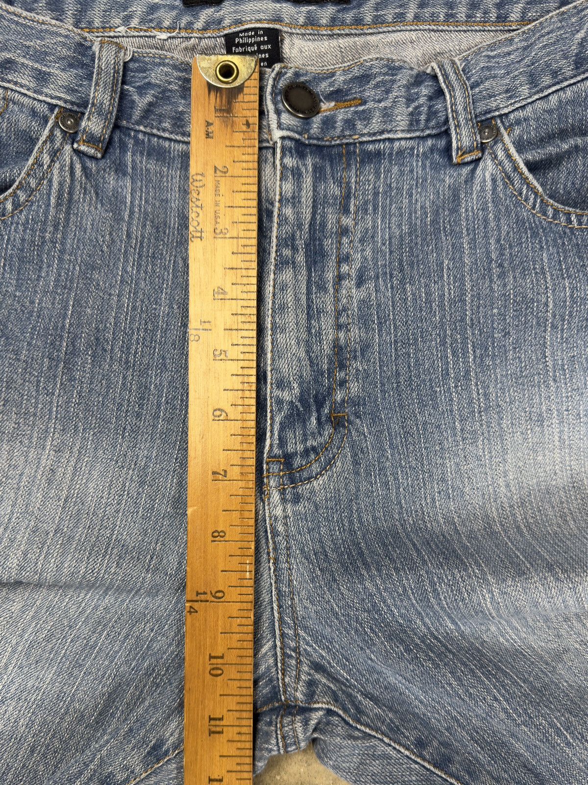 Calvin Klein Y2K Calvin Klein Jeans Bootcut Women’s Size 12 Blue Denim Size 33" - 10 Thumbnail