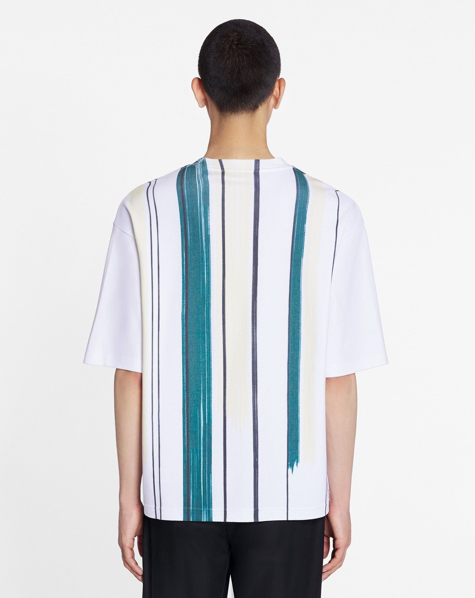 Lanvin o1mle0825 Loose-Fitting Printed T-Shirt in Multicolor Size US L / EU 52-54 / 3 - 4 Thumbnail