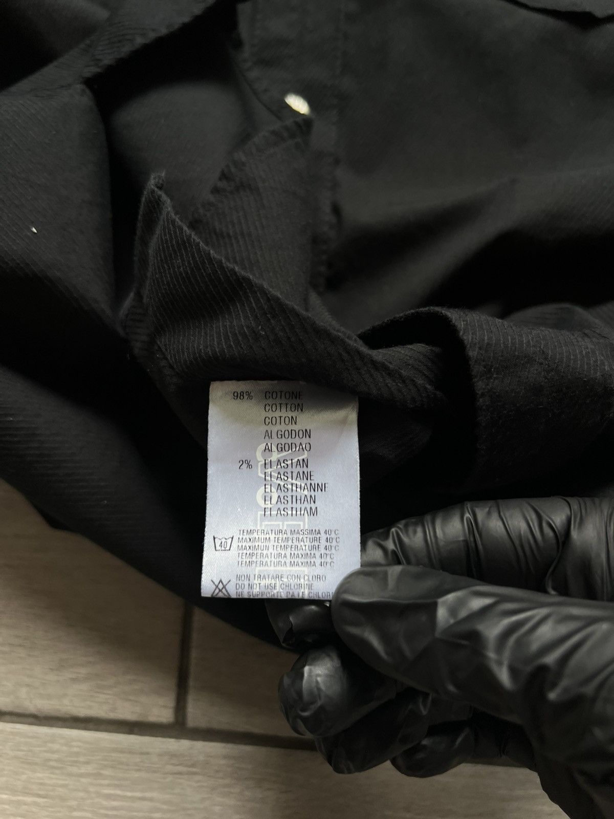 Versace Versace Vintage Western-Style Shirt Basic Black Size US XL / EU 56 / 4 - 14 Thumbnail