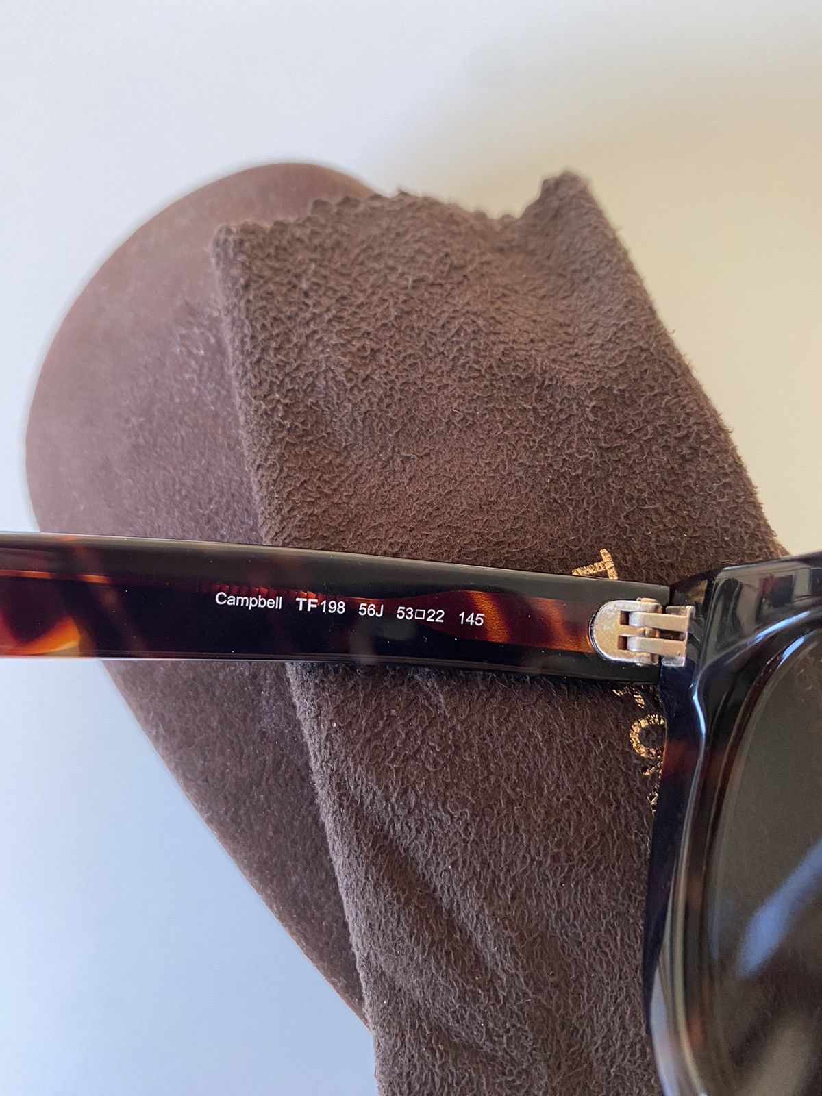 Tom Ford Tom Ford Tortoise Aviator Campbell sunglasses Size ONE SIZE - 4 Thumbnail