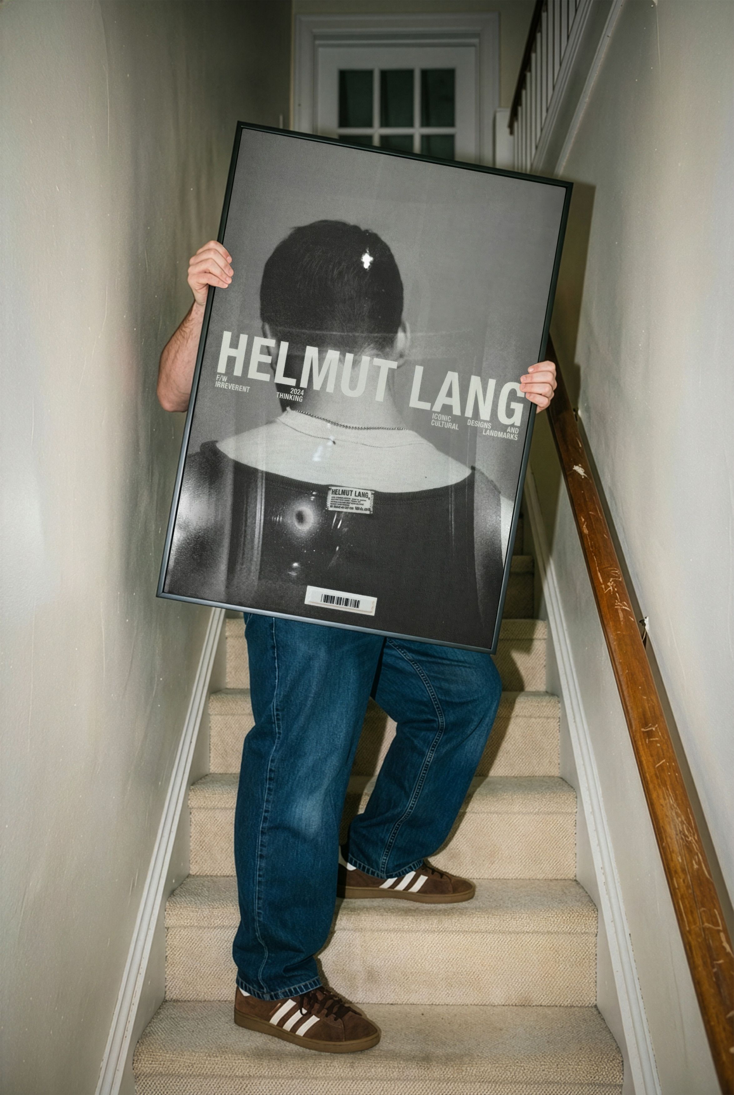 Helmut Lang 90s Helmut Lang Poster Gift Vintage Archive Lookbook Logo Size ONE SIZE - 2 Thumbnail