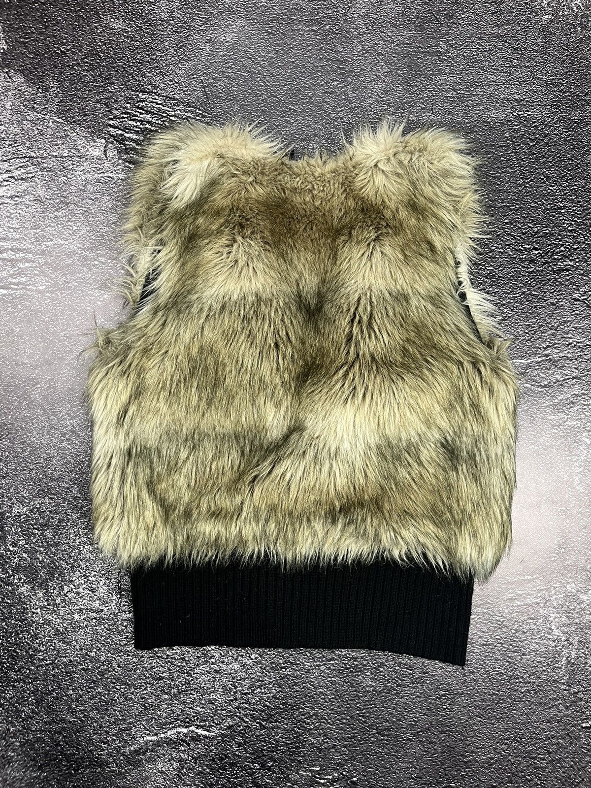 Juicy Couture Vintage Y2k Juicy Couture Fur Zip Vest Womens 00s Size XL / US 12-14 / IT 48-50 - 2 Thumbnail