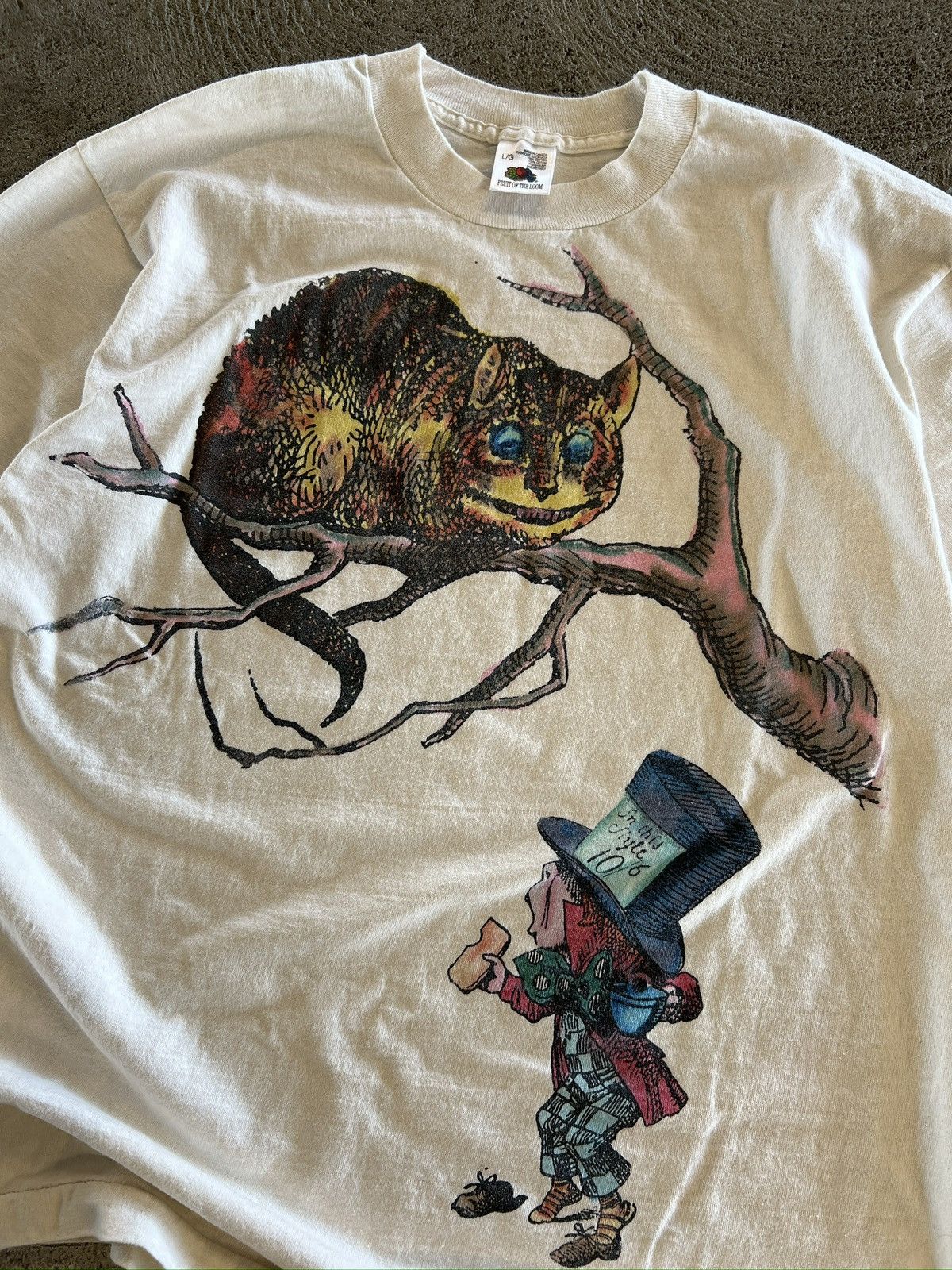Vintage 90’s RARE Alice in Wonderland Shirt Size US L / EU 52-54 / 3 - 2 Thumbnail