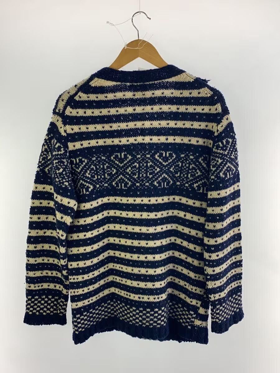 Y's for Men × Yohji Yamamoto Stitch Pattern Wool Knit Cardigan Size US L / EU 52-54 / 3 - 2 Thumbnail