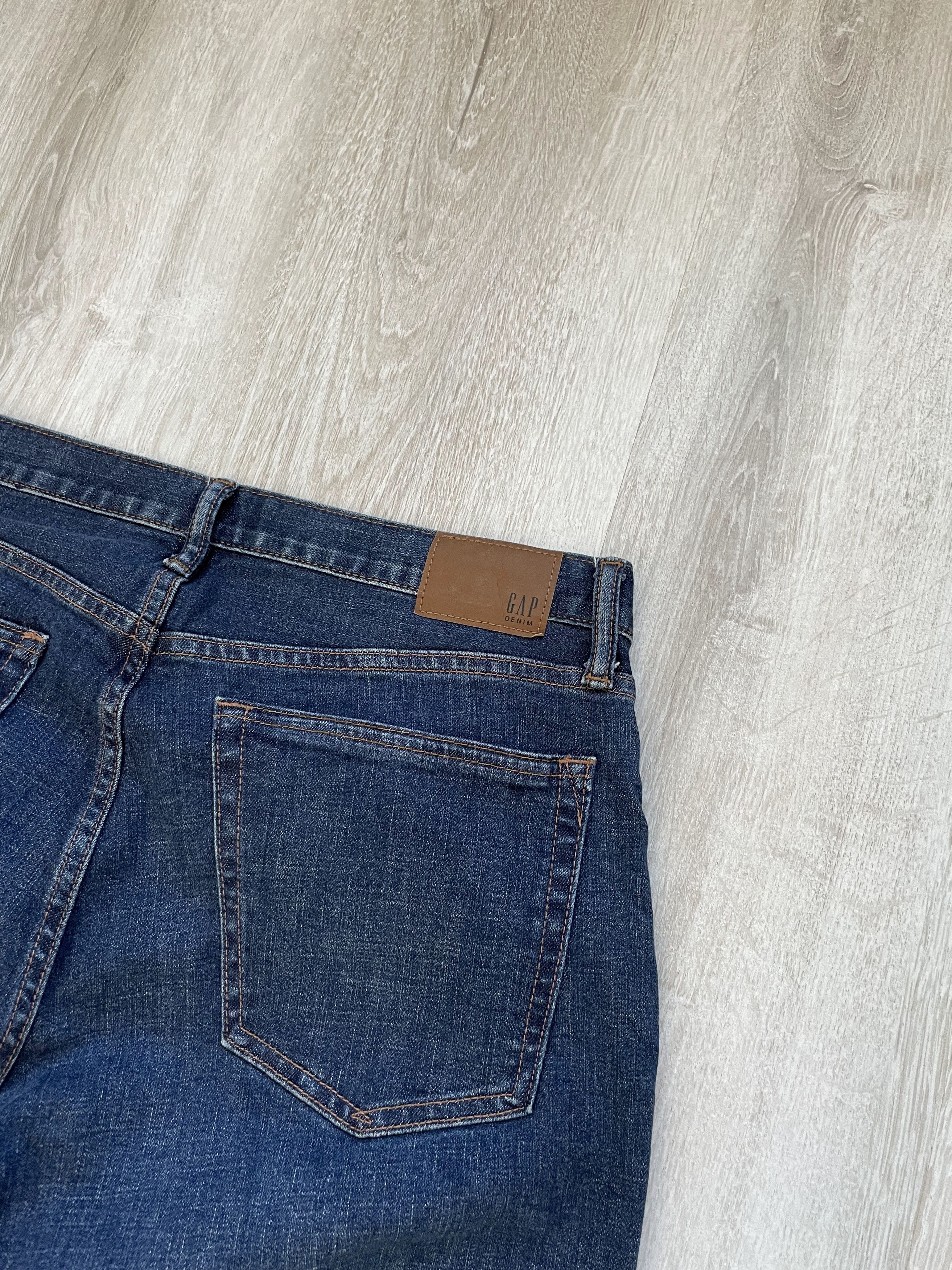 Gap GAP Denim Straight Blue Jeans Size US 30 / EU 46 - 3 Thumbnail