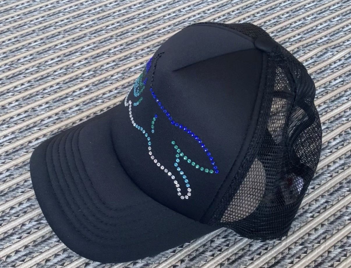 Billionaire Boys Club BBC Rhinestone Flying Dog Hat Size ONE SIZE - 2 Thumbnail