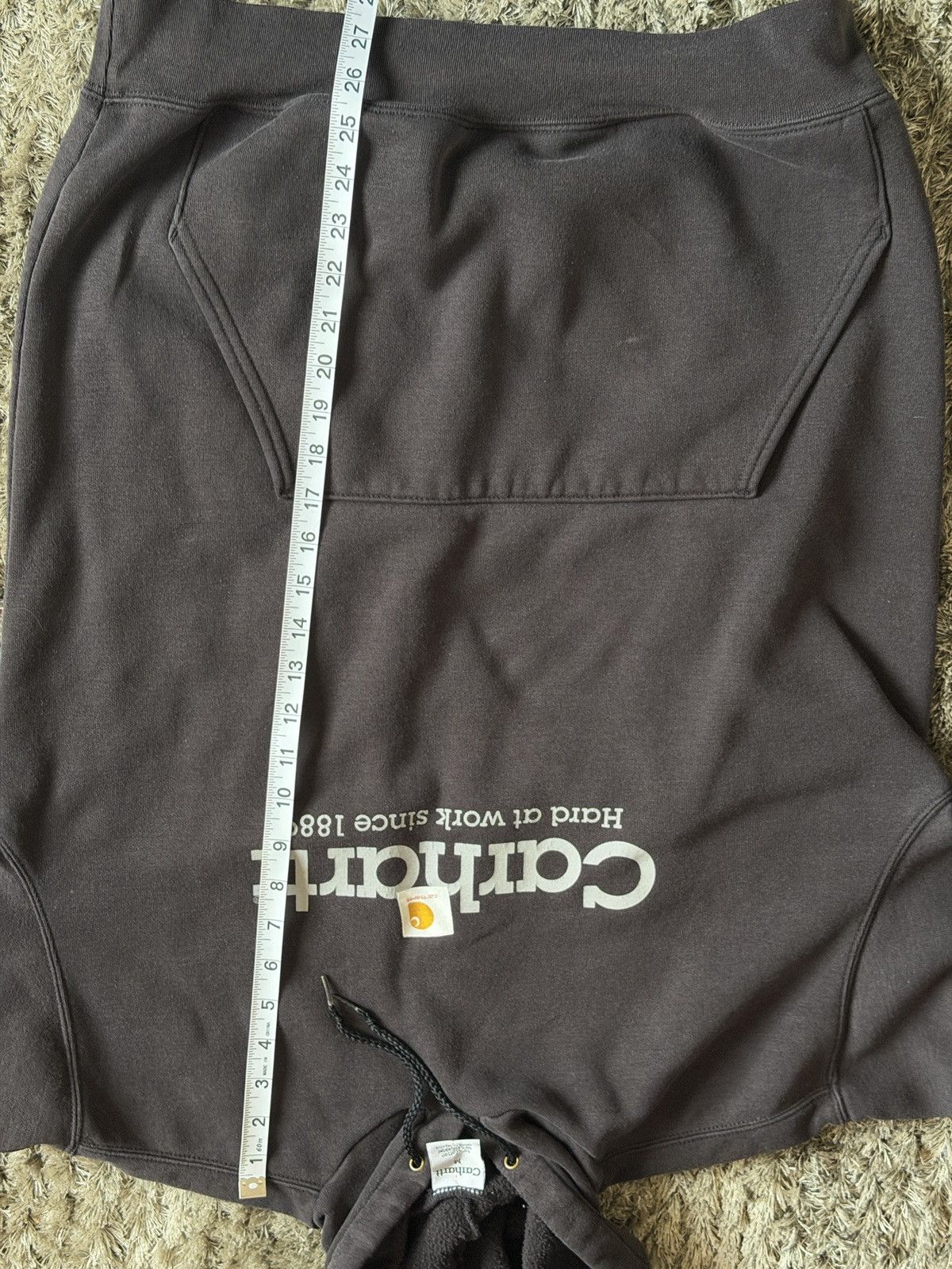 Carhartt Carhartt 2007 WIP Workwear Hoodie Sweatshirt Mens M Black Size US M / EU 48-50 / 2 - 5 Thumbnail