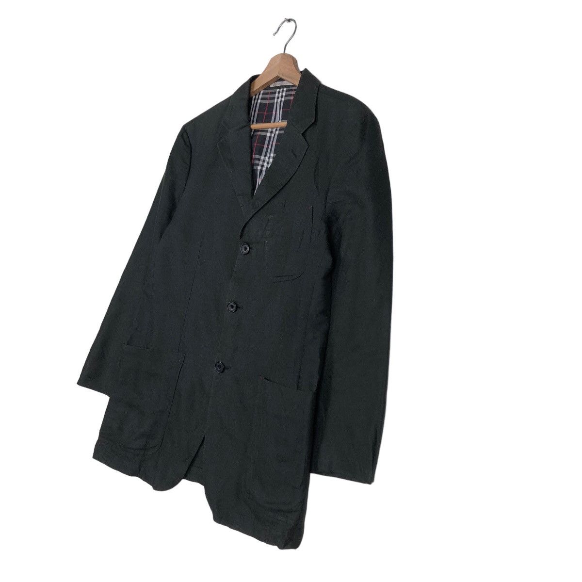 Burberry 🔥Vintage Burberry Black Label Work Chore Jacket Nova Check Size US M / EU 48-50 / 2 - 2 Thumbnail