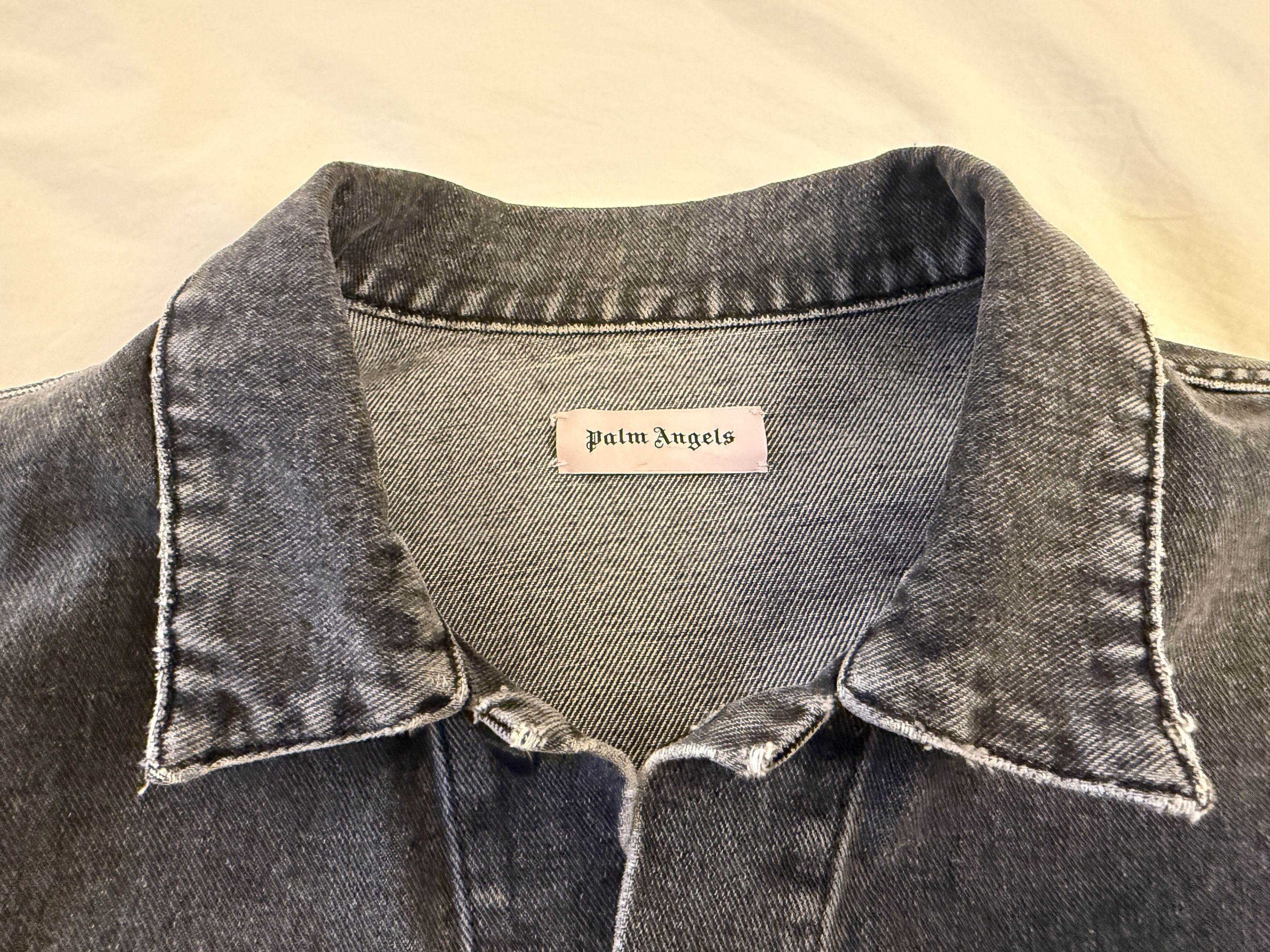 Palm Angels Palm Angels Logo Denim Jacket Size US M / EU 48-50 / 2 - 4 Thumbnail