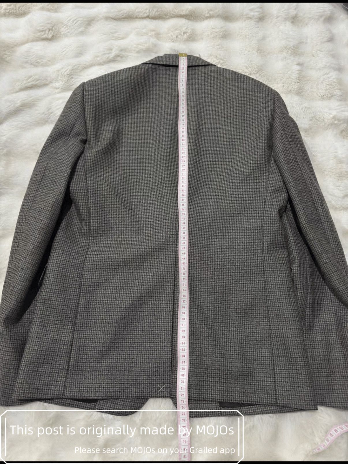 Celine Sz 46 Celine Small Hound Tooth Blazer Jacket mojos132726 Size US S / EU 44-46 / 1 - 8 Thumbnail