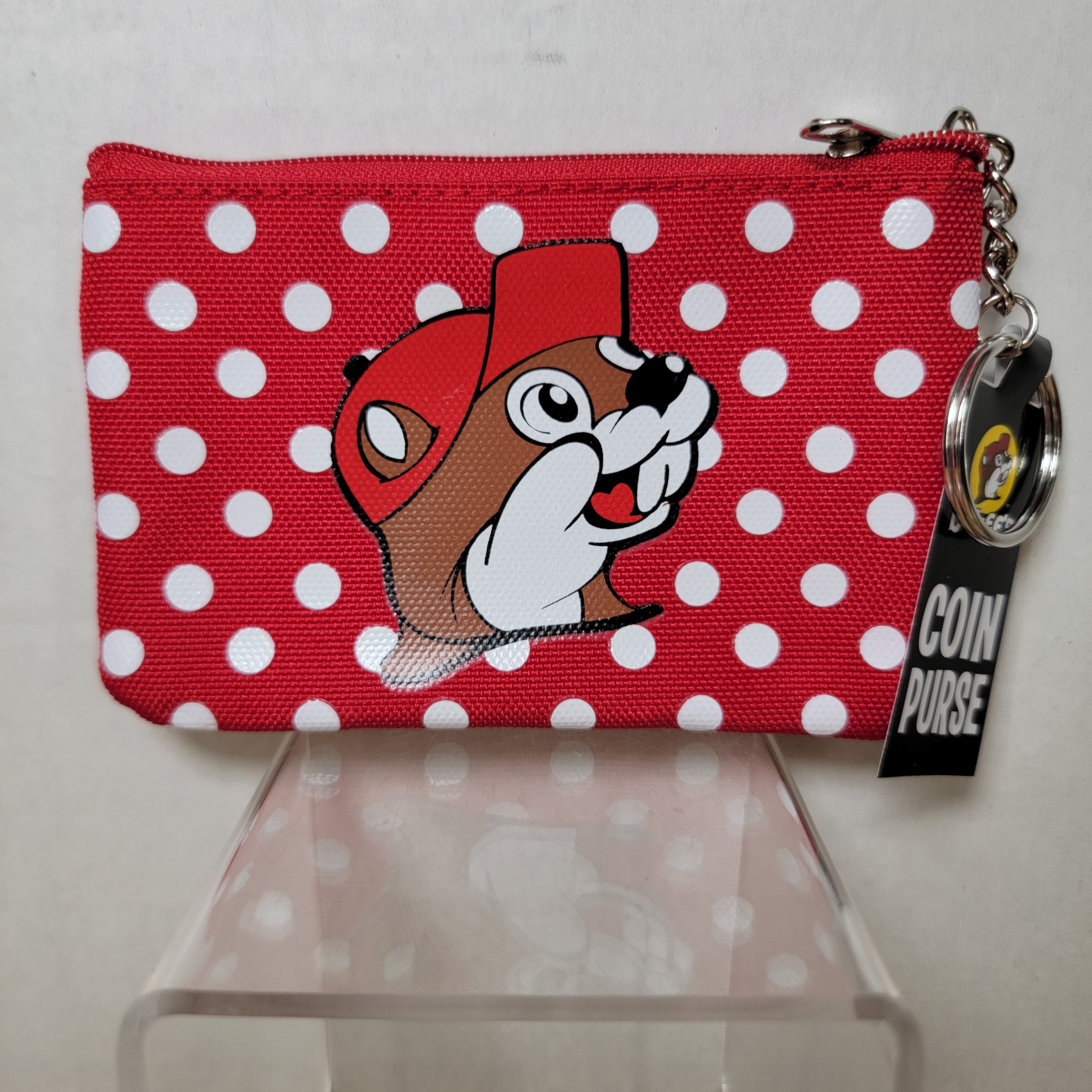 Other Buc-ee's Coin Pouch w/ Key Ring & ID Window - NWT Size ONE SIZE - 1 Thumbnail