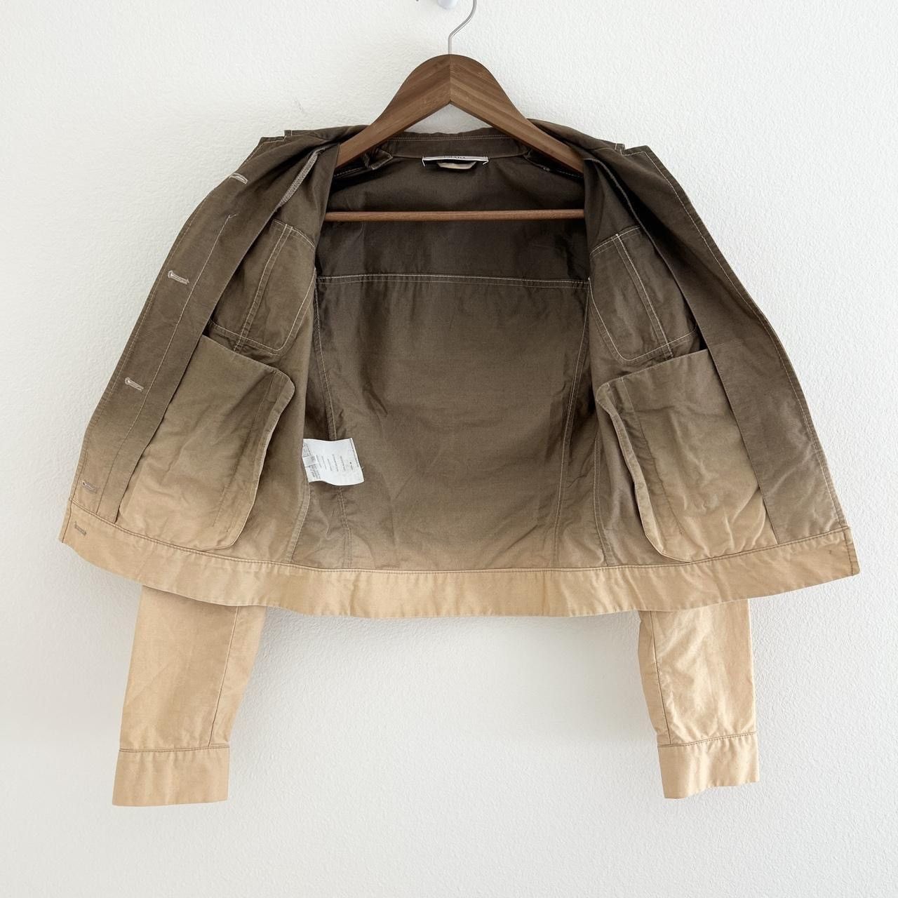 Prada Spring 2004 Prada Gradient Degrade Trucker Crop Jacket Size XXS / US 00 / IT 34 - 5 Thumbnail