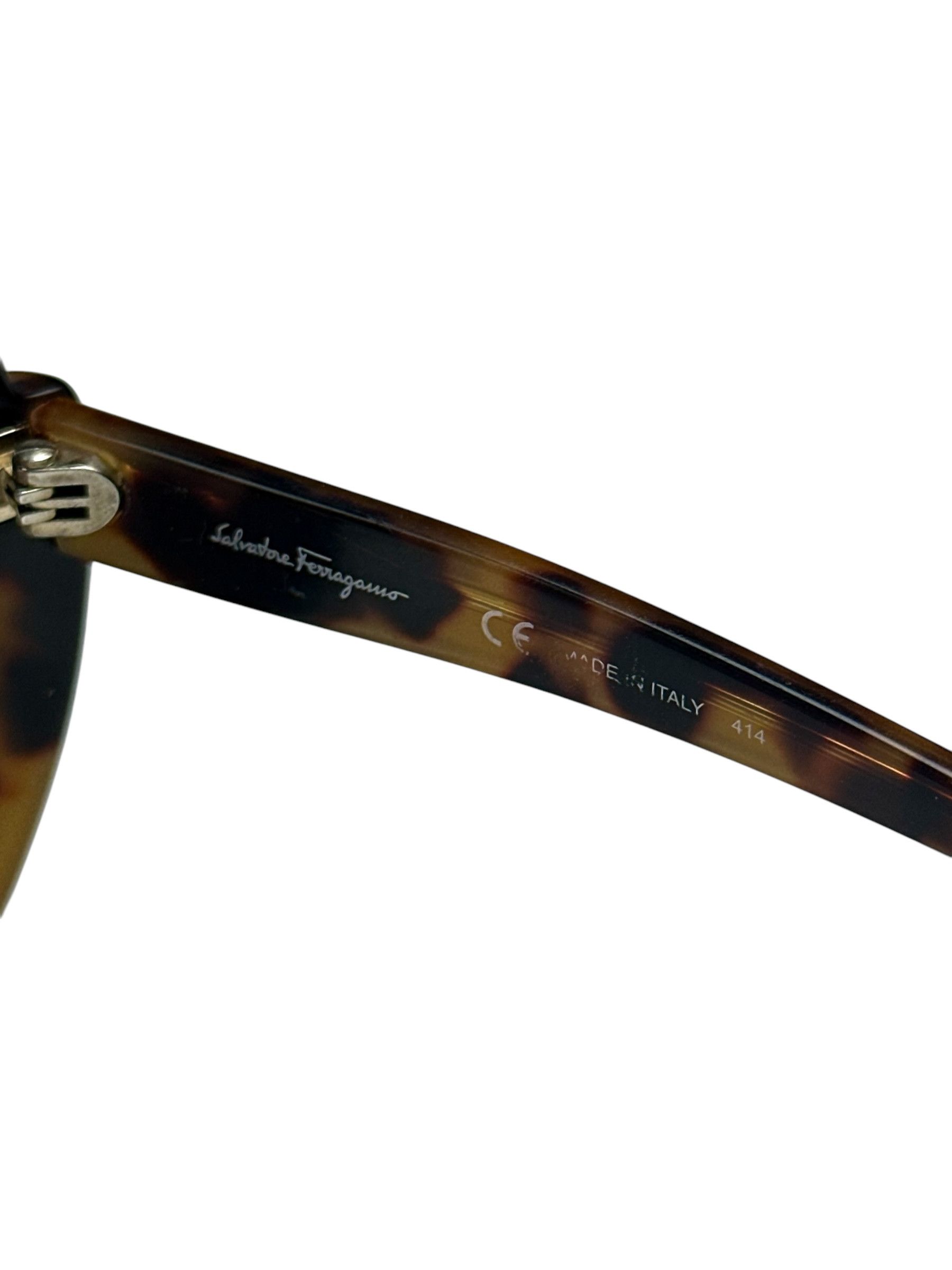 Salvatore Ferragamo Ferragamo Round Square Sunglasses Size ONE SIZE - 5 Thumbnail