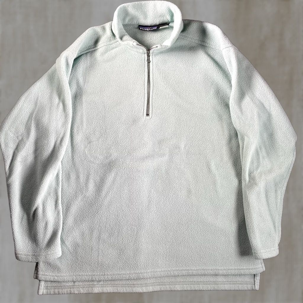 Patagonia VINTAGE Patagonia Fleece Pullover Shirt Mens S Blue 1/4 Zip USA Jacket Pullover Mens Girls Size US S / EU 44-46 / 1 - 1 Thumbnail
