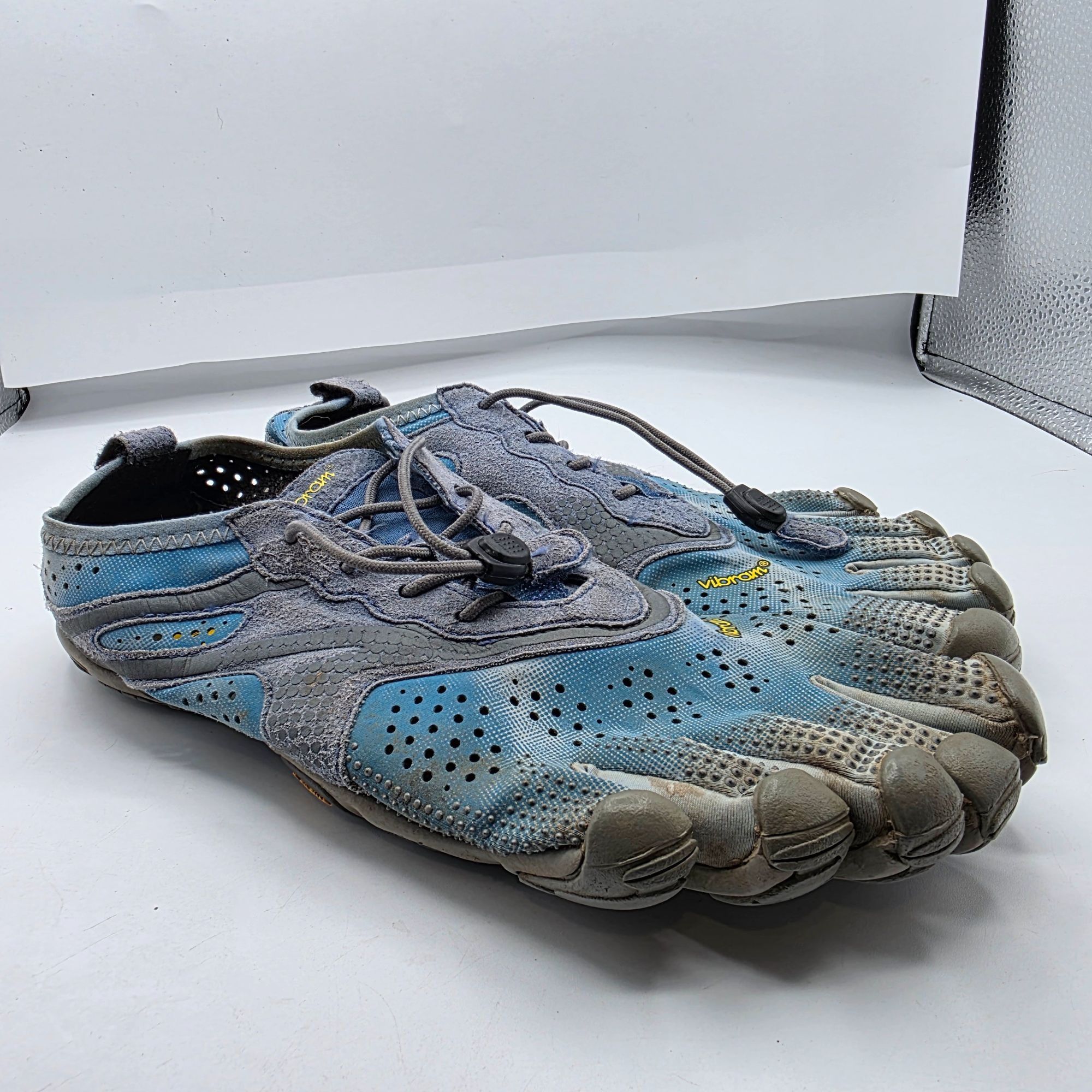 Vibram Vibram FiveFingers V-Run Womens Size 9 Blue Gray Minimalist Size US 9 / IT 39 - 1 Thumbnail