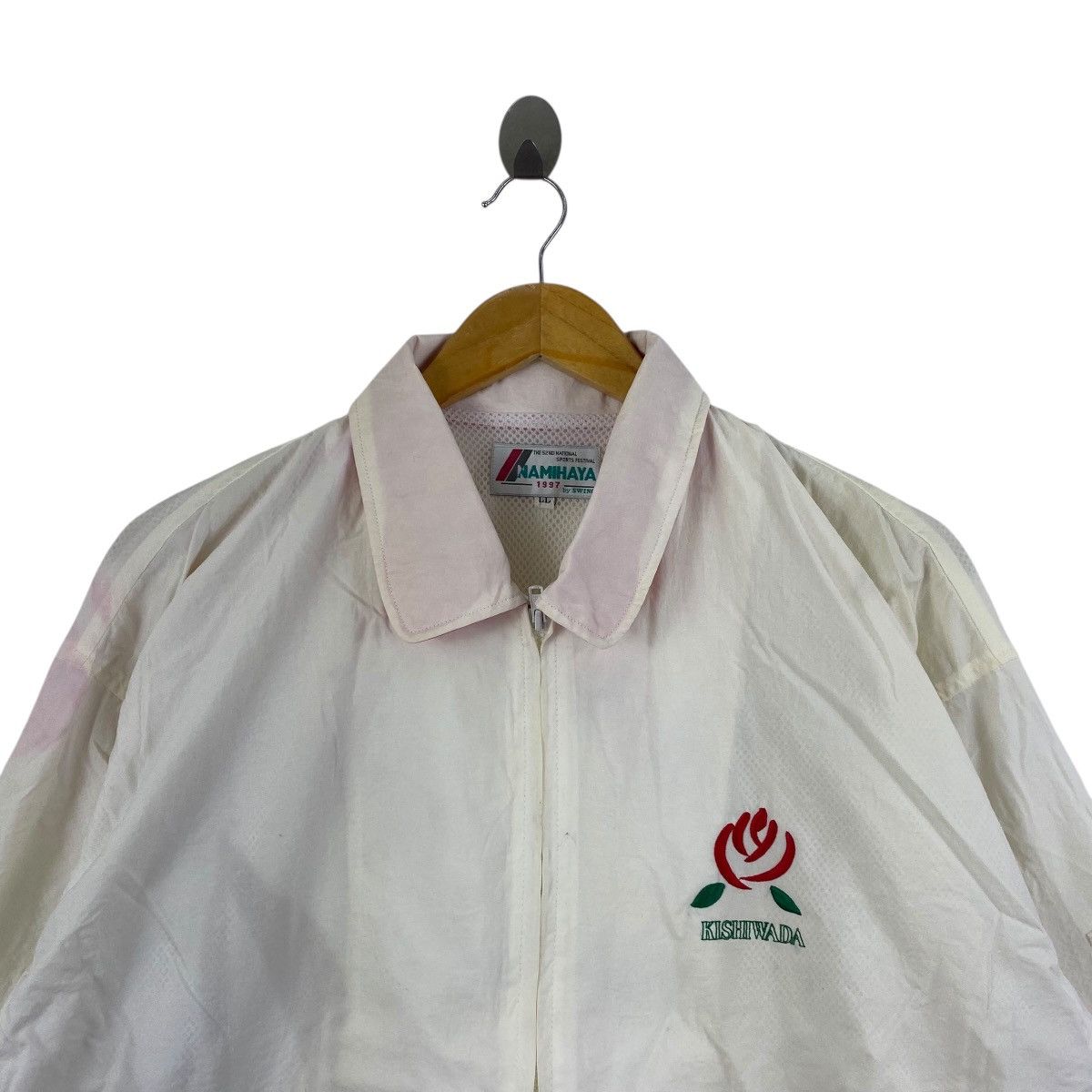 Japanese Brand × Vintage Vintage 1997 KISHIWADA National Sports Festival Jacket Size US L / EU 52-54 / 3 - 2 Thumbnail