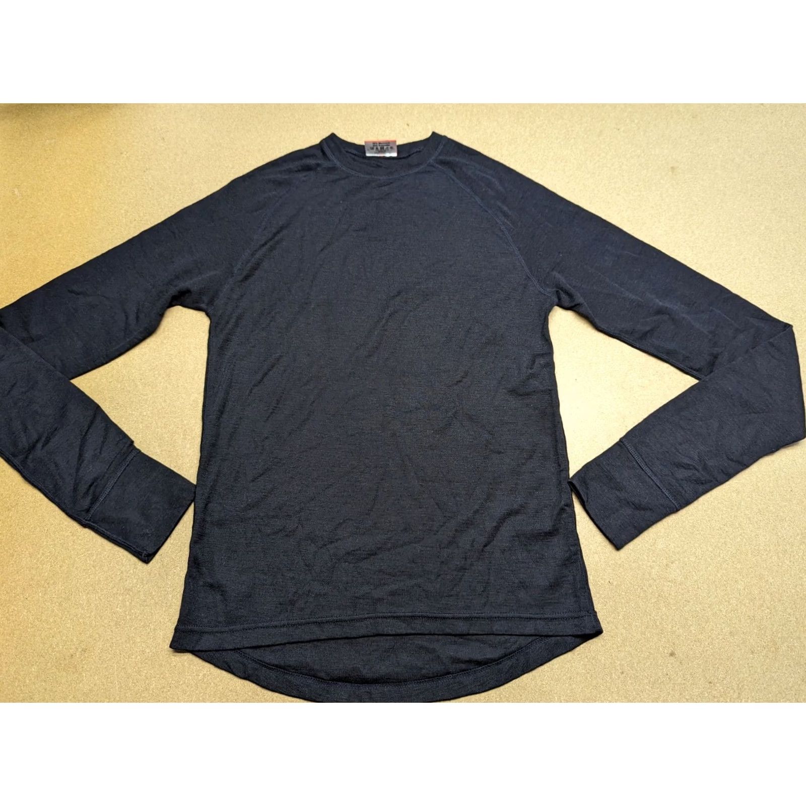 Vintage Norheim Base Layer Shirt Mens Medium Outdoor Sport Ski Wool Blend Mountain Shirt Mens Athletic Black 90s? Size US M / EU 48-50 / 2 - 2 Thumbnail
