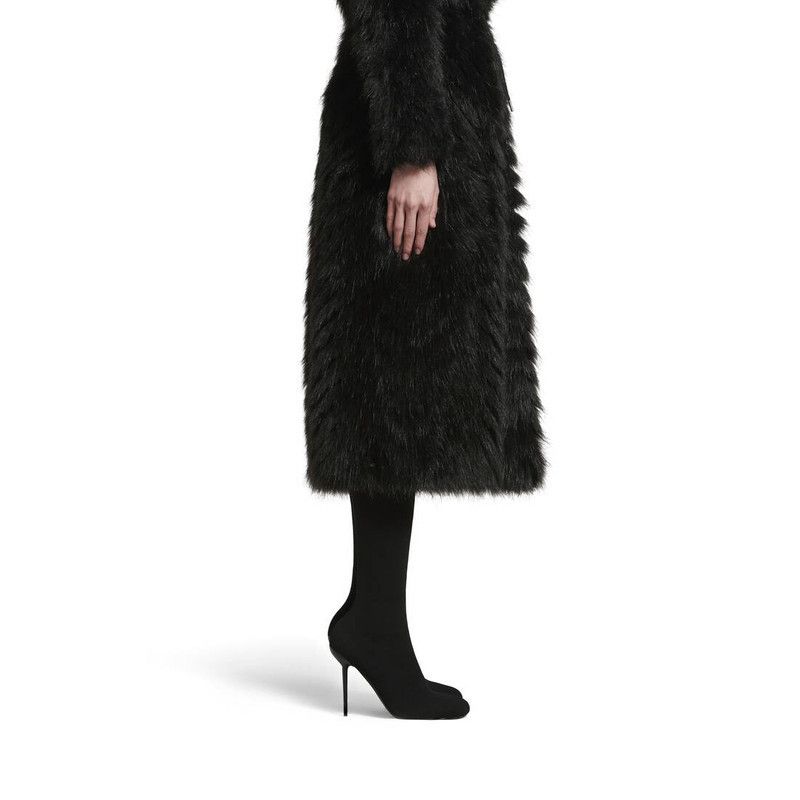 Balenciaga o1w1db10526 Anatomic 110mm Over-the-Knee Boots in Black Size US 6 / IT 36 - 7 Thumbnail
