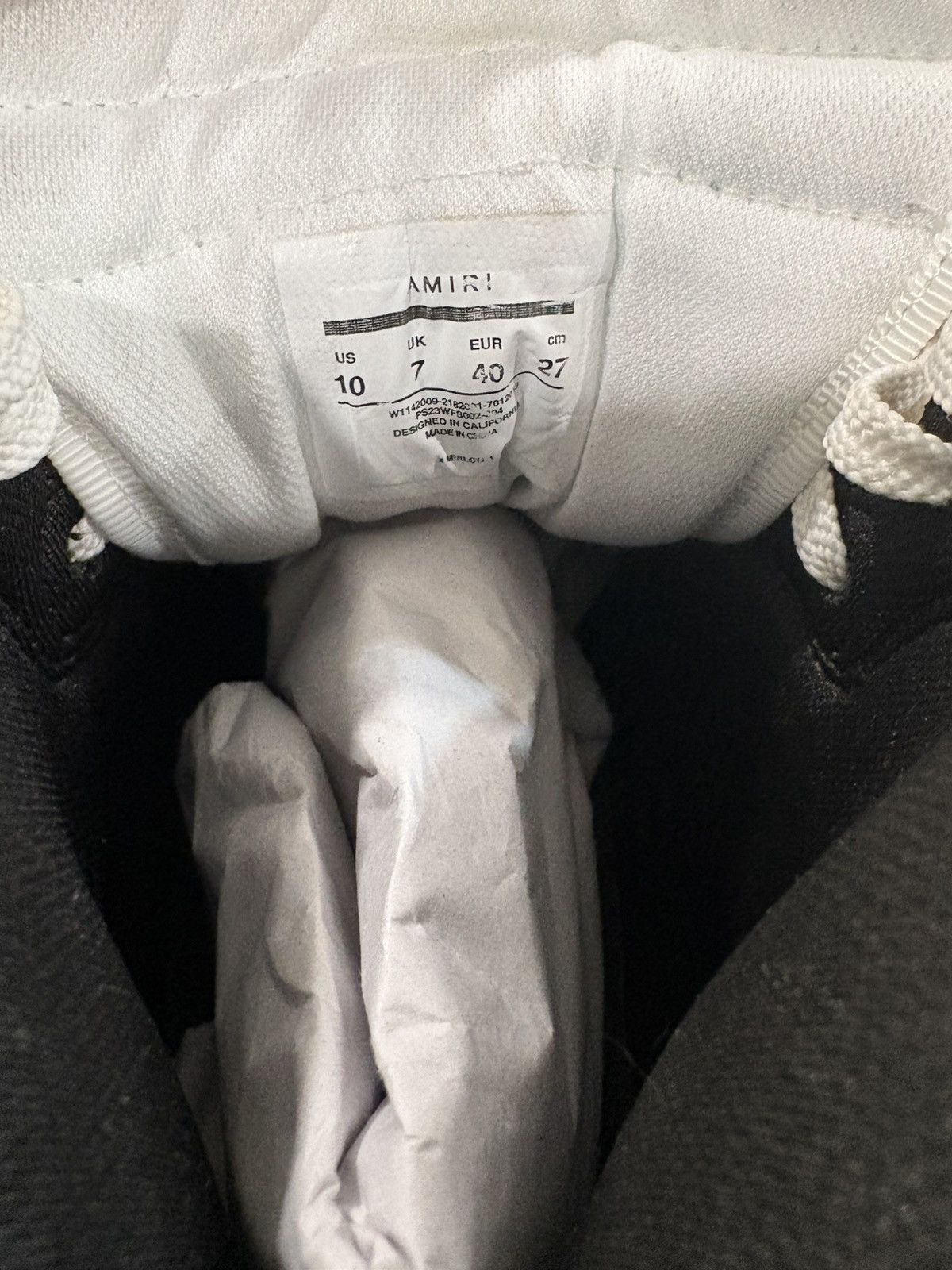 Amiri Amiri Skeleton Hi Top Size US 7 / EU 40 - 5 Thumbnail