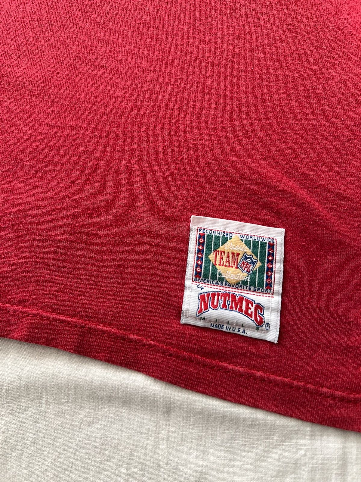 NFL Vintage 1994 Washington Redskins NFL Nutmeg Red T-shirt Size US XL / EU 56 / 4 - 8 Thumbnail