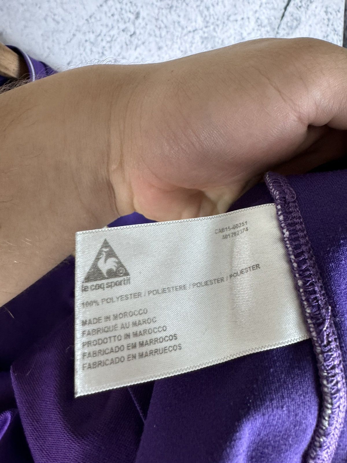 Vintage Fiorentina Le Coq sportif home soccer jersey Size US M / EU 48-50 / 2 - 4 Thumbnail
