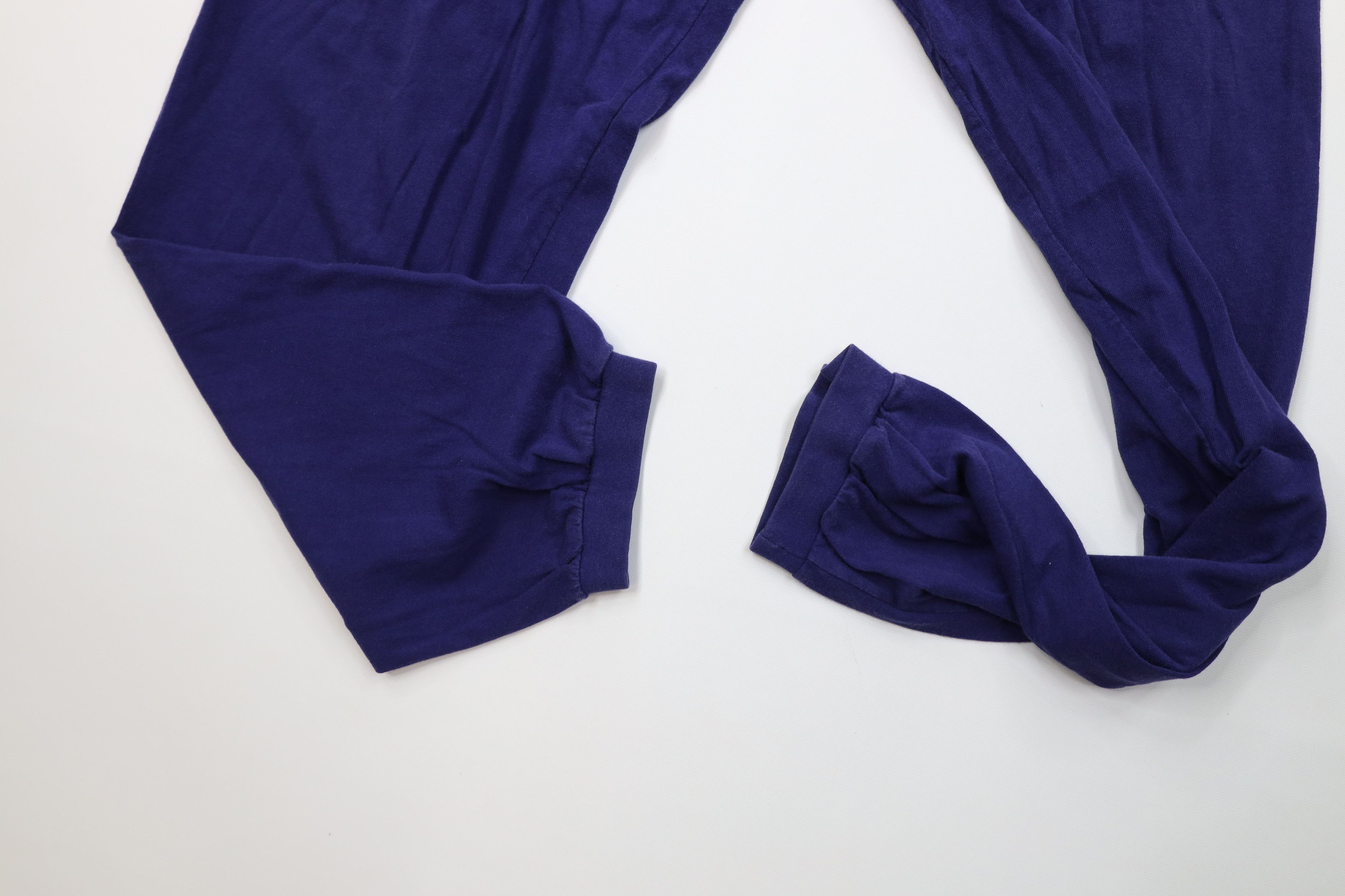 Vintage Vintage 90s Streetwear Lightweight Sweatpants Joggers Blue Size US 36 / EU 52 - 6 Thumbnail